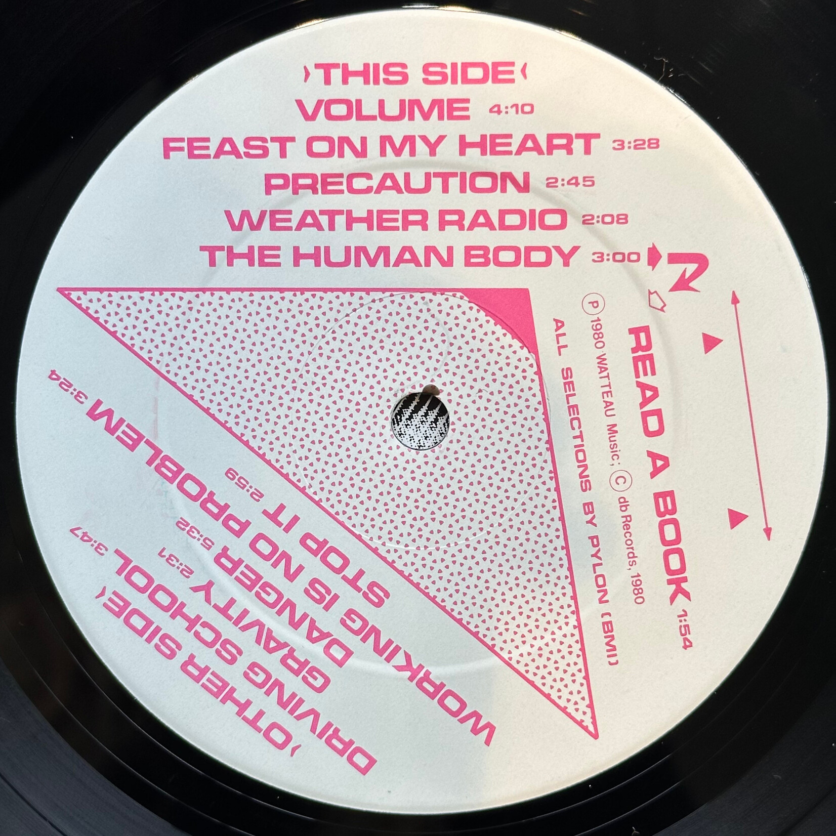 [Nick's Disk Pics] Pylon: Gyrate (1980, USA, NM, Punk) [DB RECORDS]