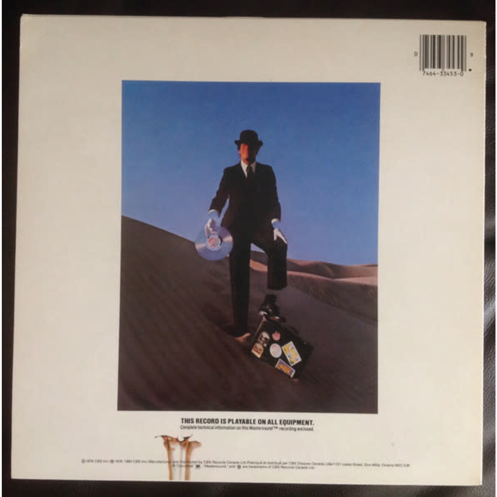 [Kollectible Vinyl] Pink Floyd: Wish you were here (1980, Canada, audiophile in bay, VG+) [COLUMBIA]