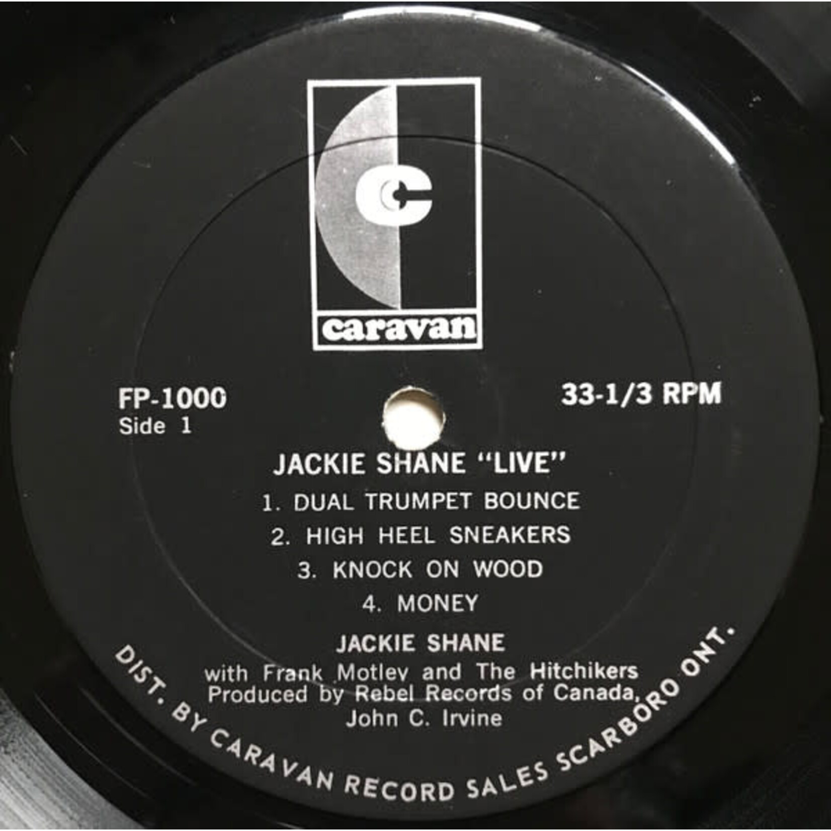 [Kollectible Vinyl] Shane, Jackie: Live [KOLLECTIBLES]