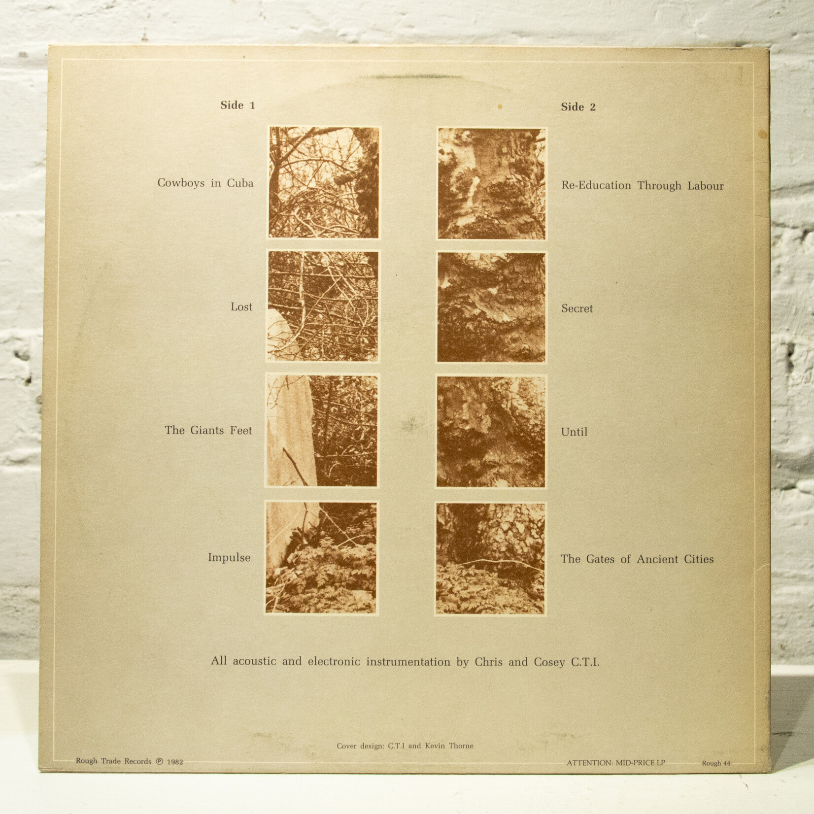 [Nick's Disk Pics] Chris & Cosey: Trance [Rough Trade]