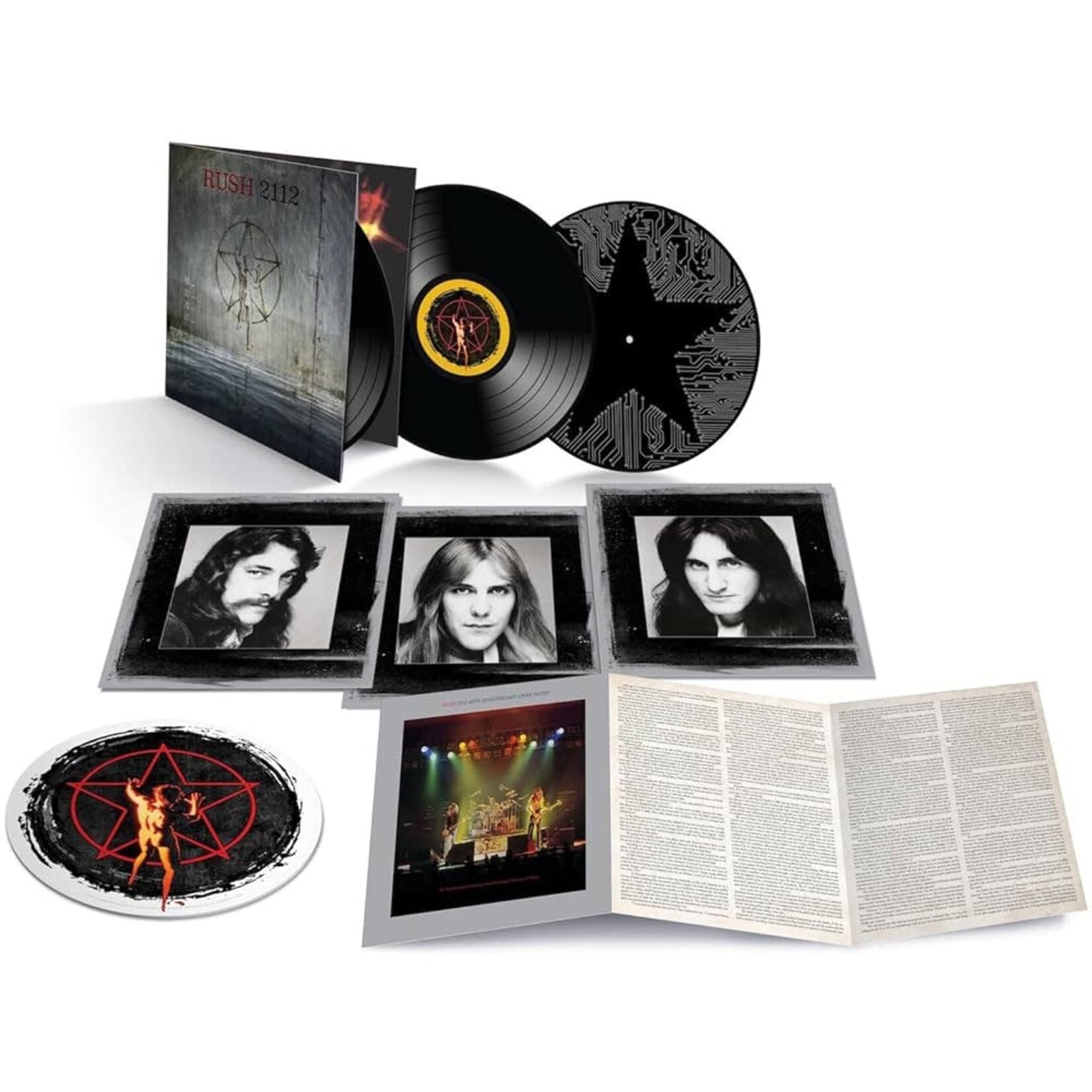 Rush: 2112 (3LP, 40th-anniversary edition) [OLE MEDIA MANAGEMENT]