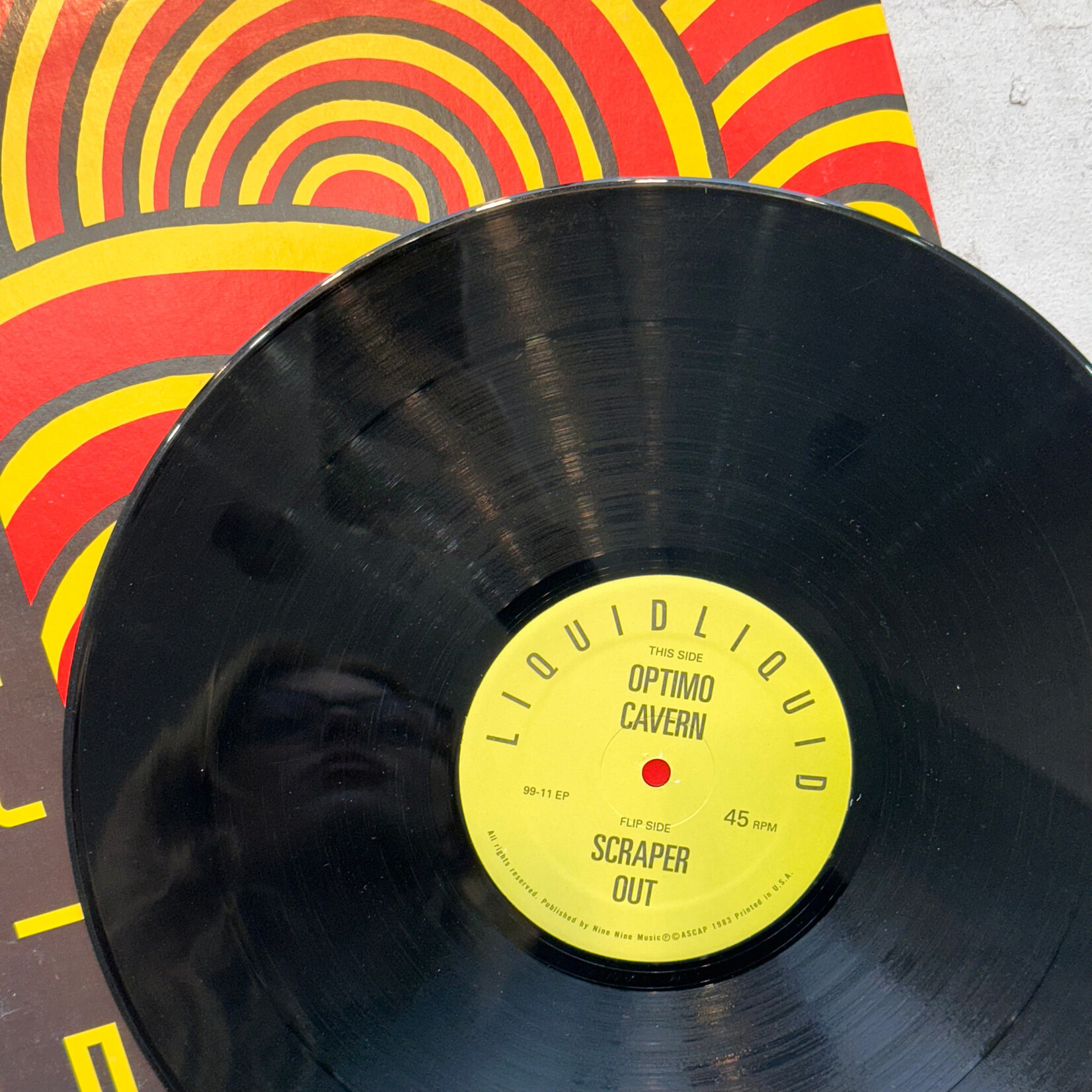 [Nick's Disk Pics] Liquid Liquid: Optimo (2005, USA, Unofficial, VG+, Experimental) [99 RECORDS]