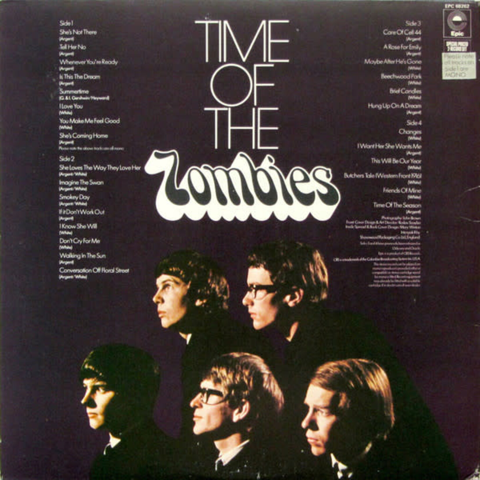 [Kollectible Vinyl] The Zombies – Time Of The Zombies (1974, USA, 2LP, sealed) [EPIC]