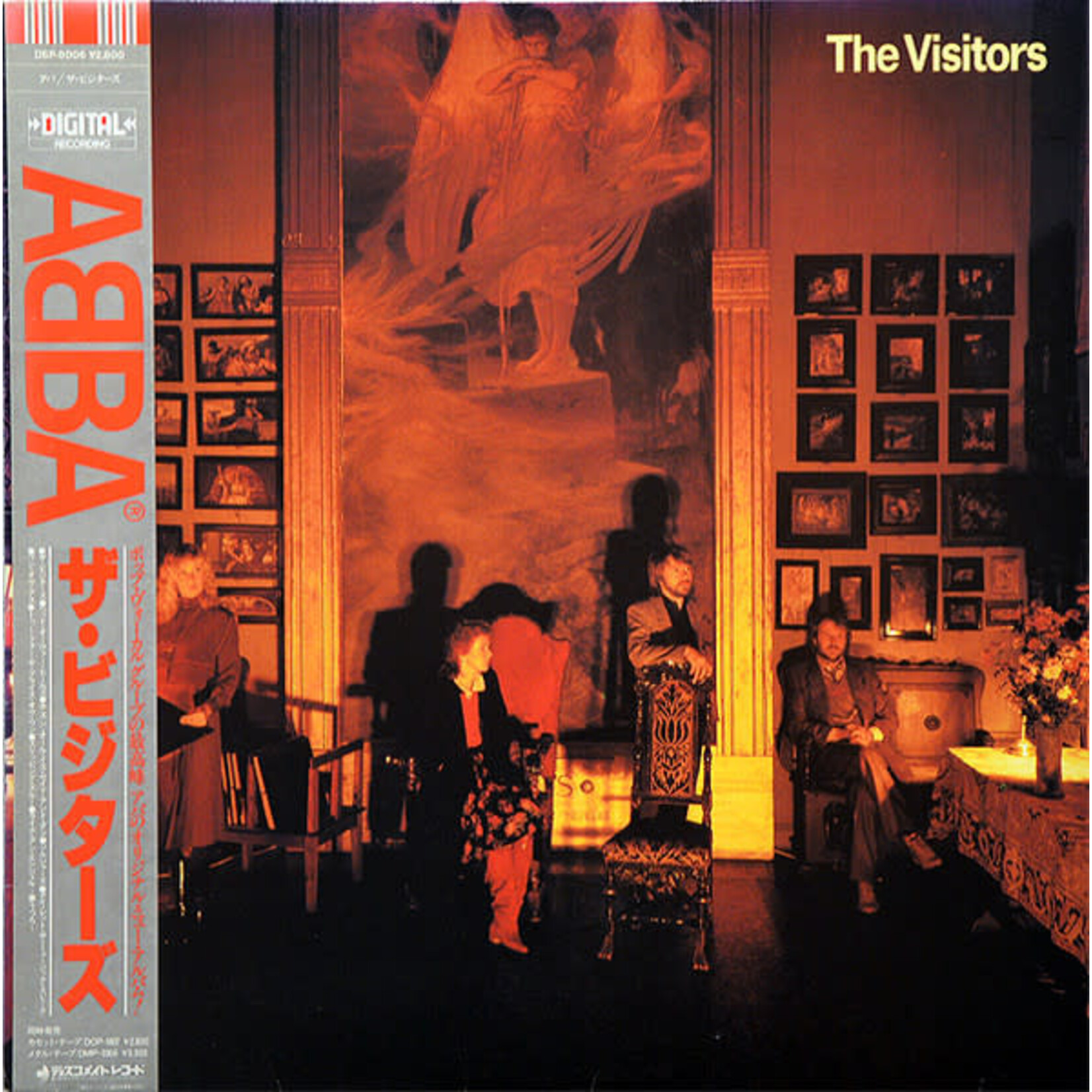 [Japanese Vintage] ABBA: Visitors (w/ OBI & Insert) [JAPANESE VINTAGE]