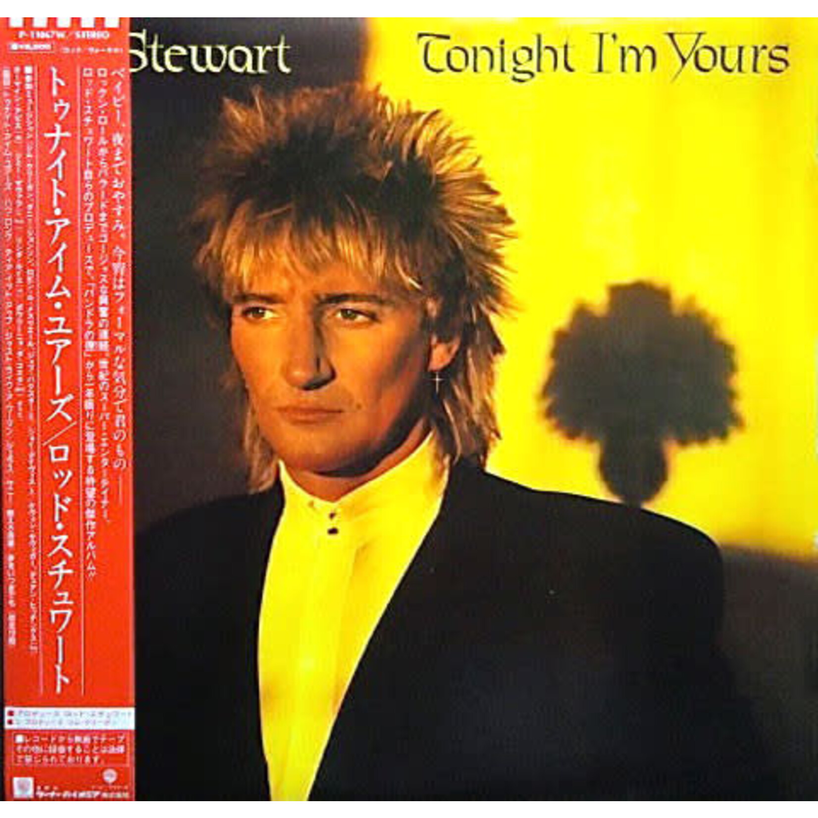 [Japanese Vintage] Stewart, Rod: Tonight I'm Yours (w/ OBI & INSERT) [JAPANESE VINTAGE]