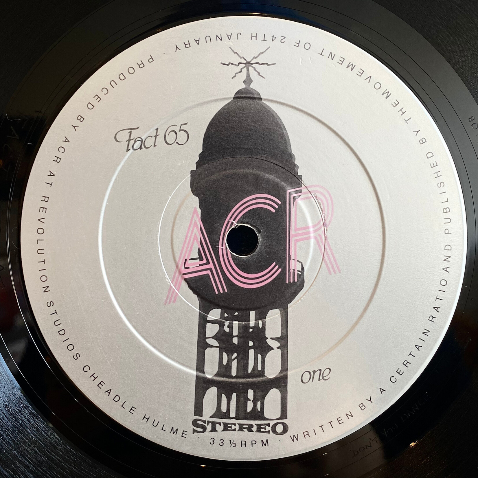 [Nick's Disk Pics] A Certain Ratio: I'd like to see you again (1982,UK, no waves, VG+) [FACT 65]