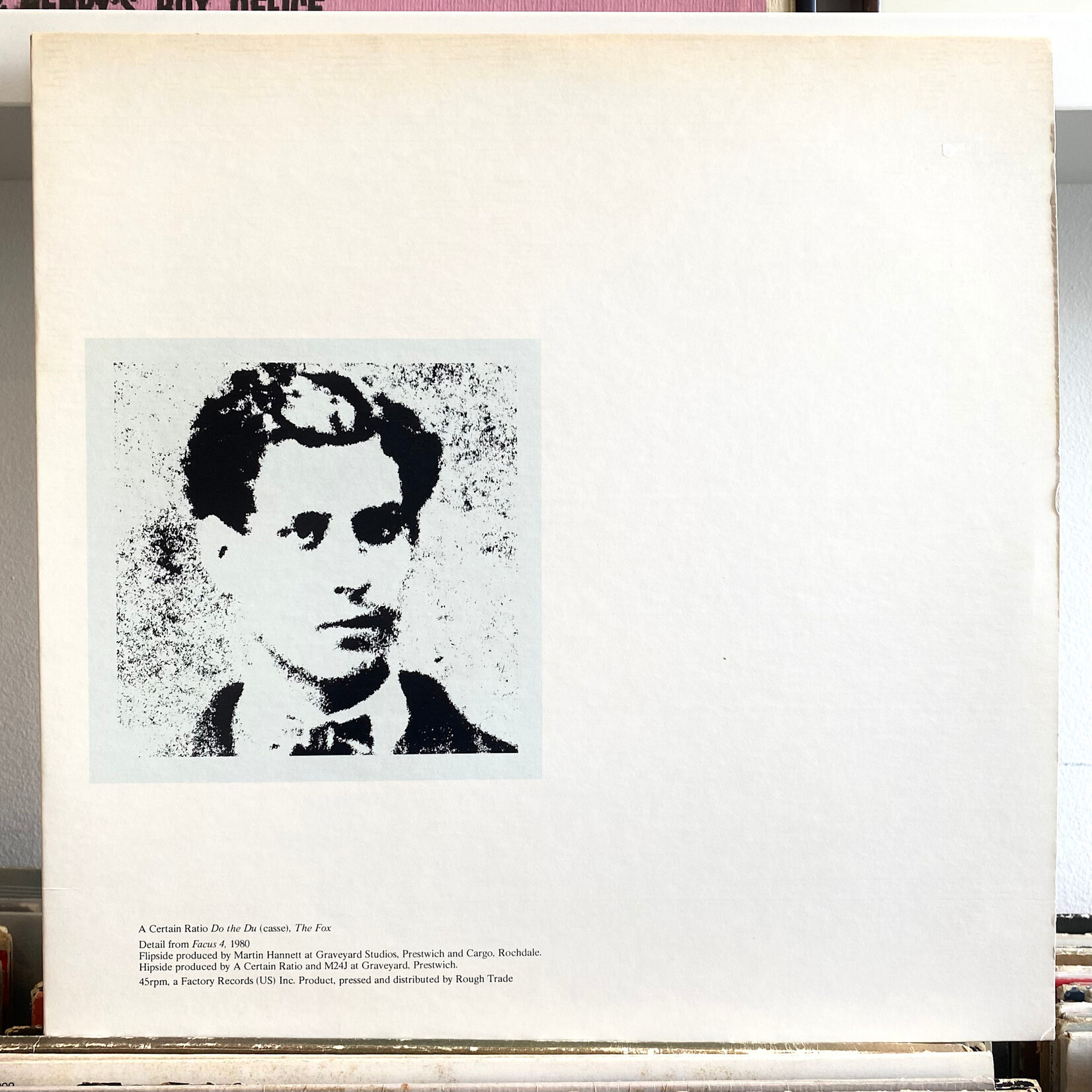 [Nick's Disk Pics] A Certain Ratio: Do de Du (1981, USA, VG+, no wave) [FACTORY US]