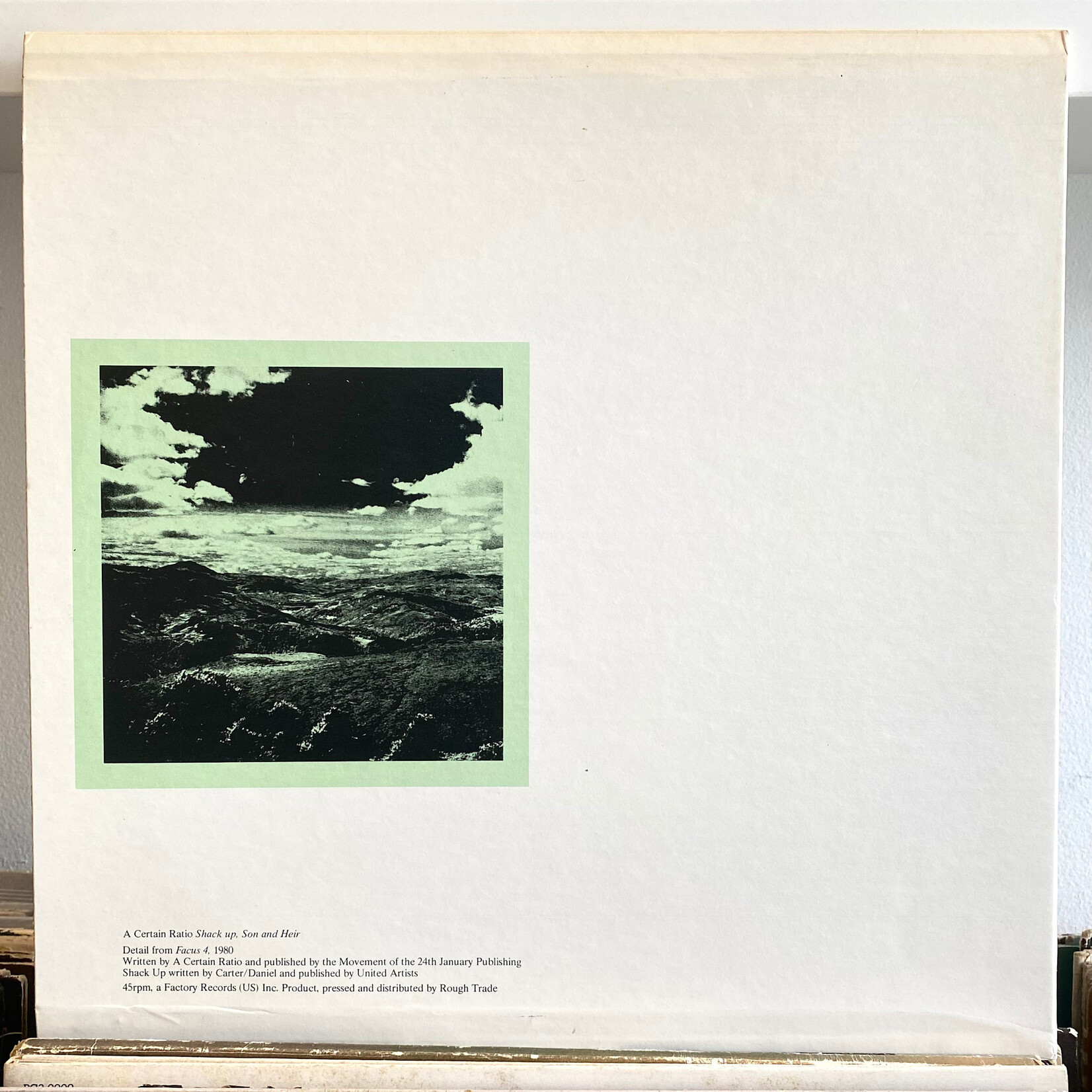 [Nick's Disk Pics] A Certain Ratio: Do de Du (1981, USA, VG+, no wave) [FACTORY US]