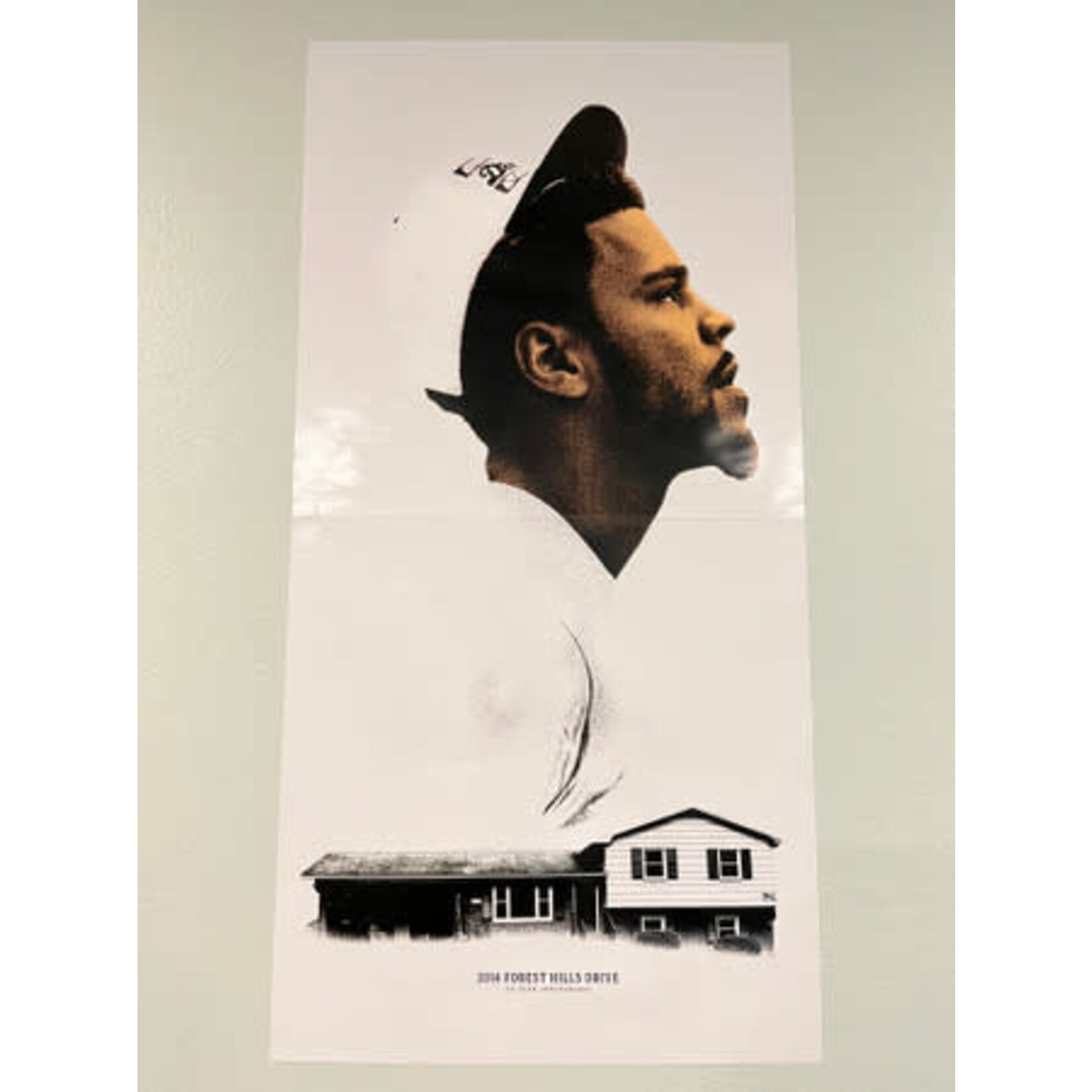 J. Cole: 2014 Forest Hills Drive (2LP, Anniversary Edition, red vinyl w/ poster) [INTERSCOPE]