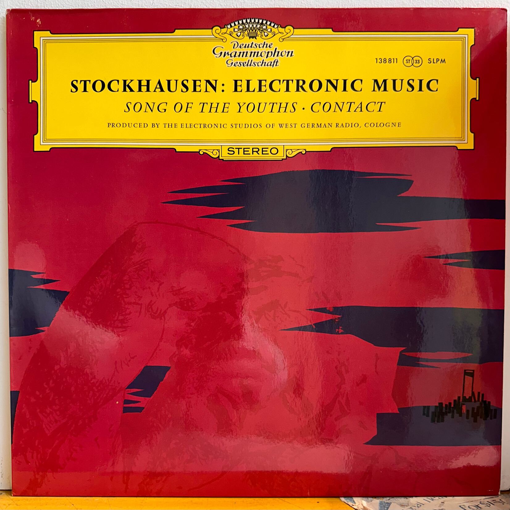 [Nick's Disk Pics] Stockhausen, Karlheinz: Gesang Der Jünglinge / Kontakte (1970s, Germany, EX) [DEUTSCHE GRAMMOPHON]