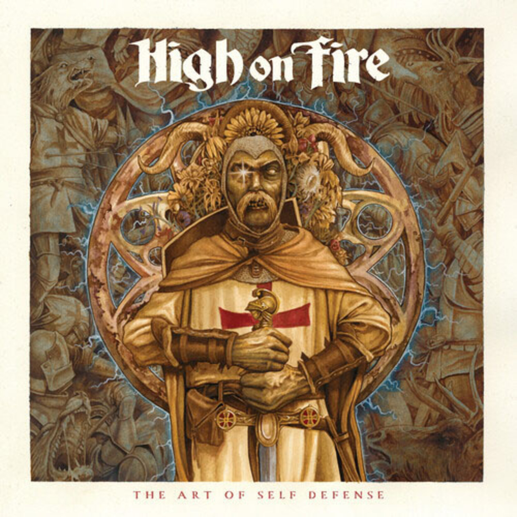 [New] High On Fire: The Art Of Self Defense (2LP, indie exclusive, ruby & coke bottle clear) [MNRK]