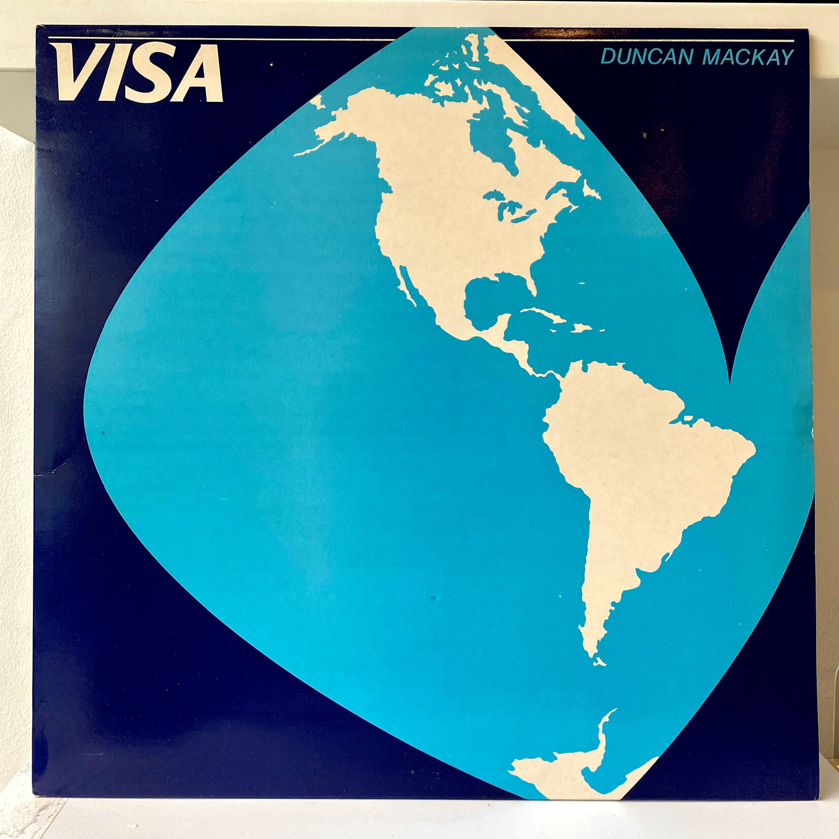 [Nick's Disk Pics] Mackay, Duncan: Visa (1980, UK, Ex)[EDGE]