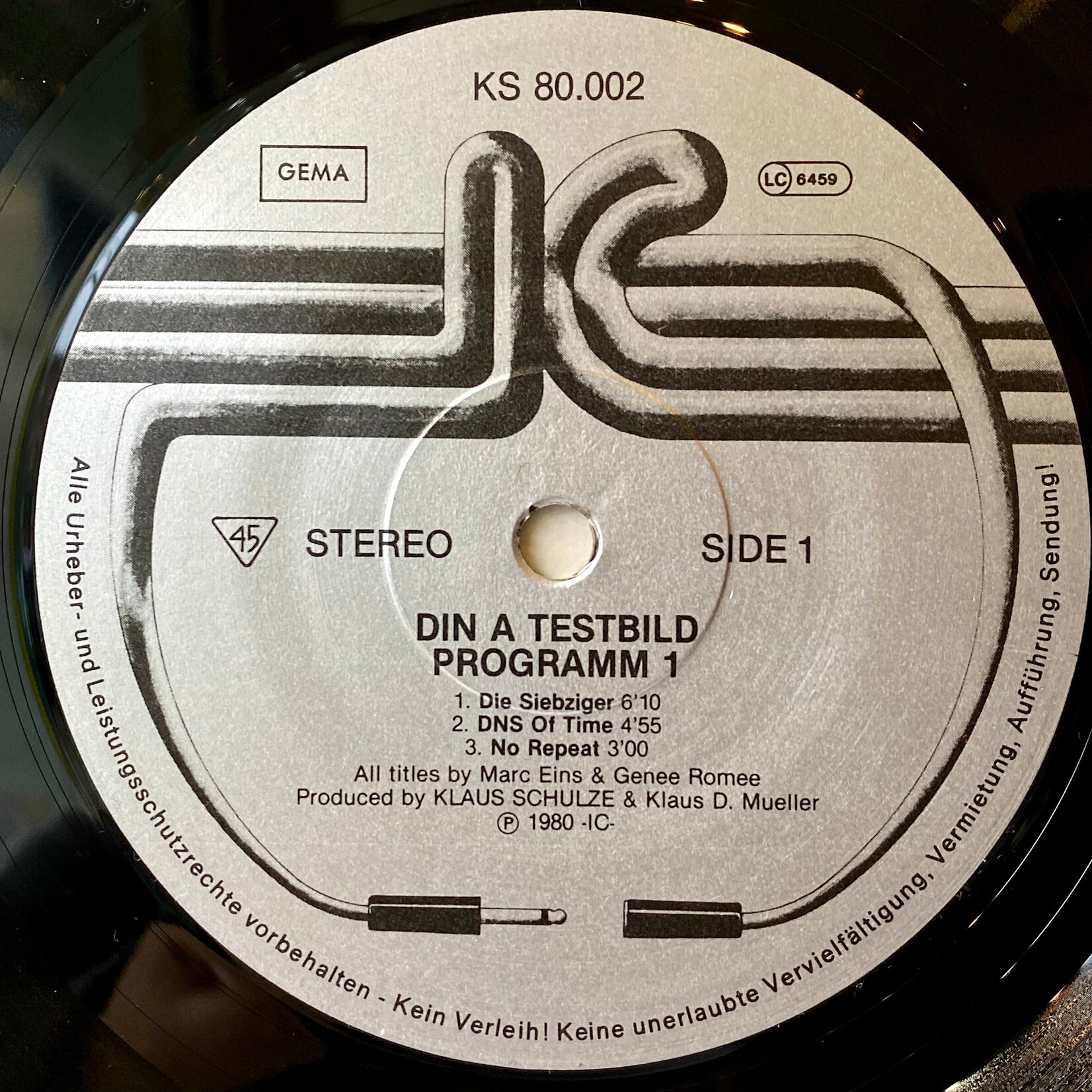 [Nick's Disk Pics] Din A Testbild: Programm 1 (1986, Germany, Ex)[INNOVATIVE COMMUNICATION]