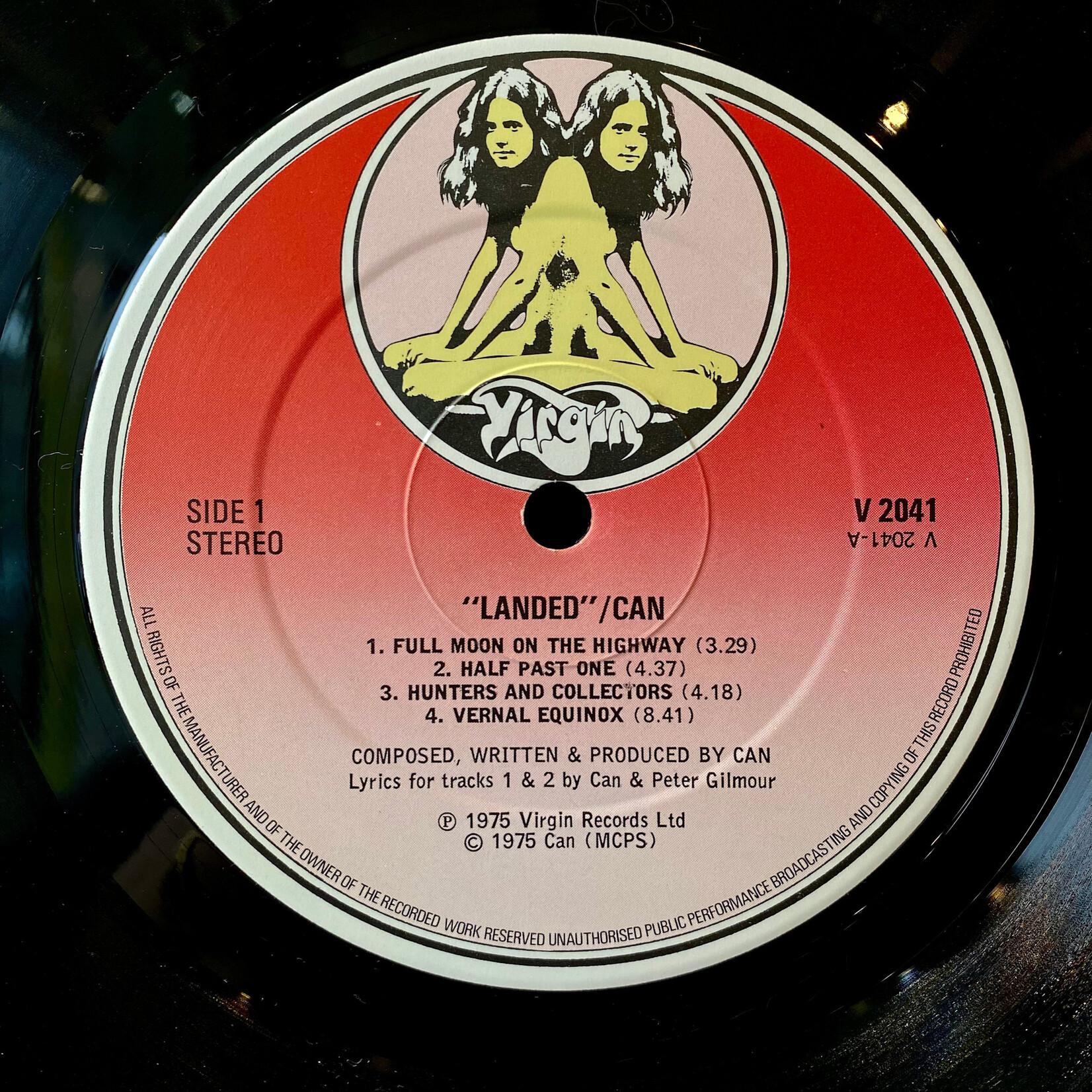 [Nick's Disk Pics] Can: Landed (1975, UK, Ex)[VIRGIN]