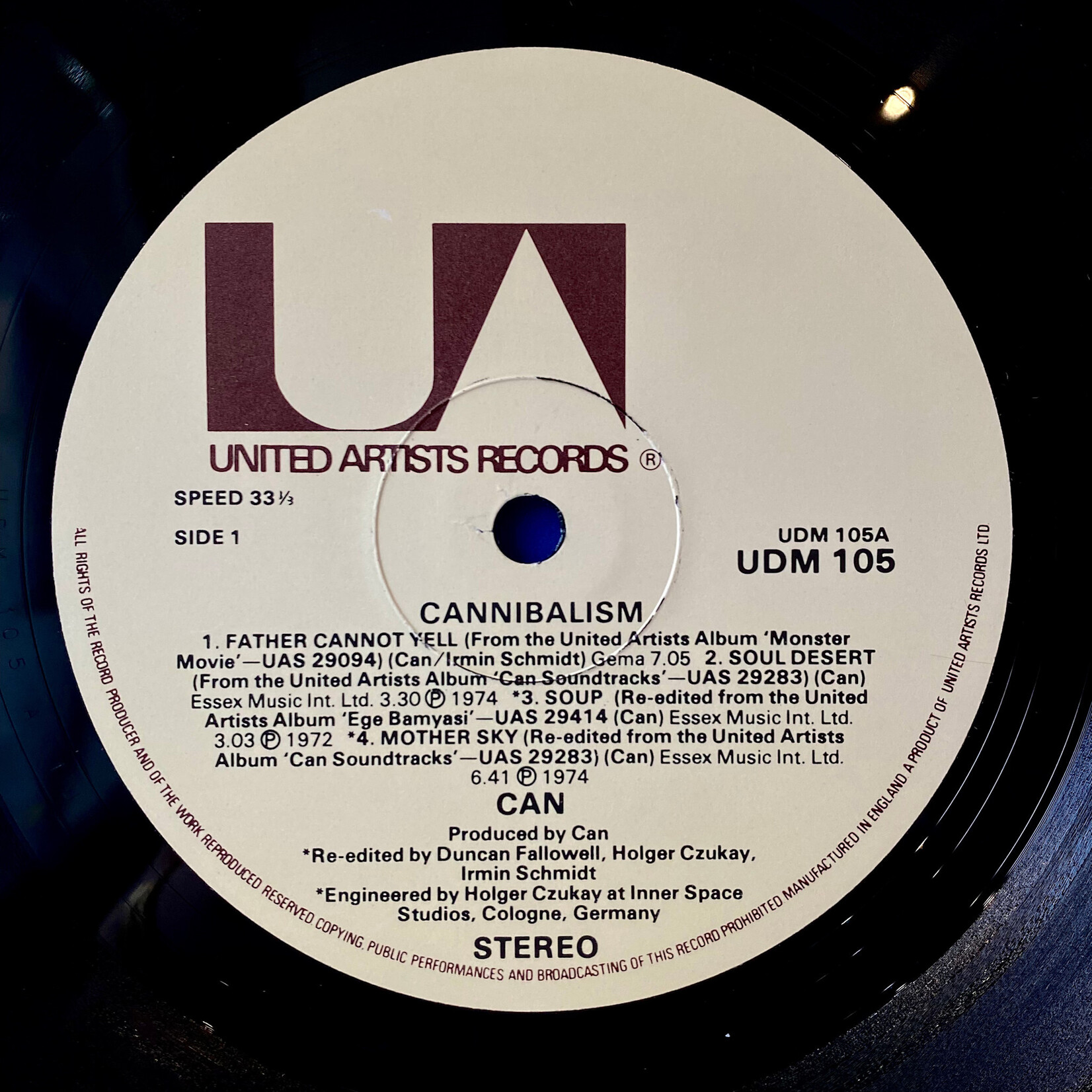[Nick's Disk Pics] Can: Cannibalism (1978, UK, 2LP Comp, Ex)[UNITED ARTISTS]