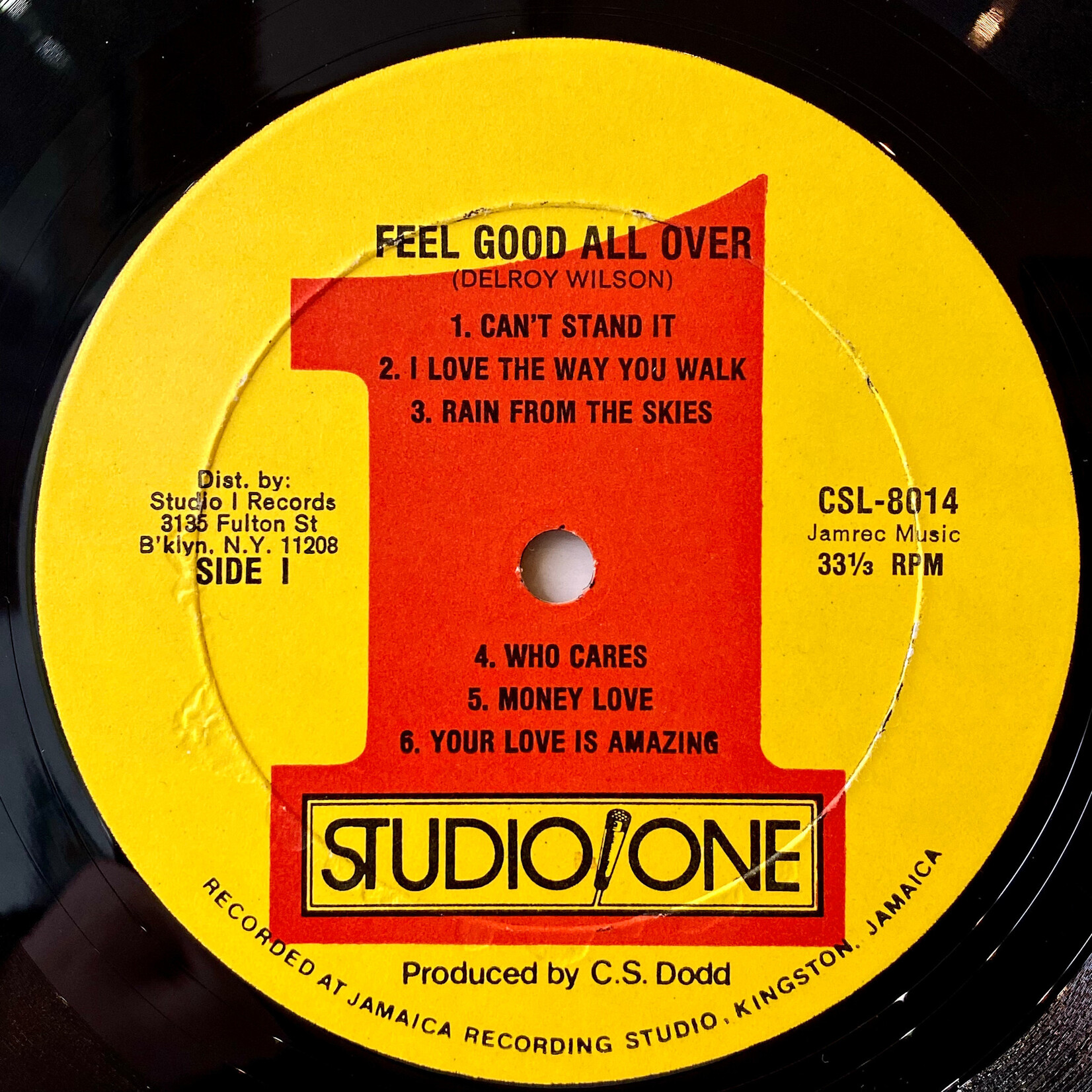 [Nick's Disk Pics] Wilson, Delroy: Good All Over (70's, Jamaica, VG+)[STUDIO ONE]