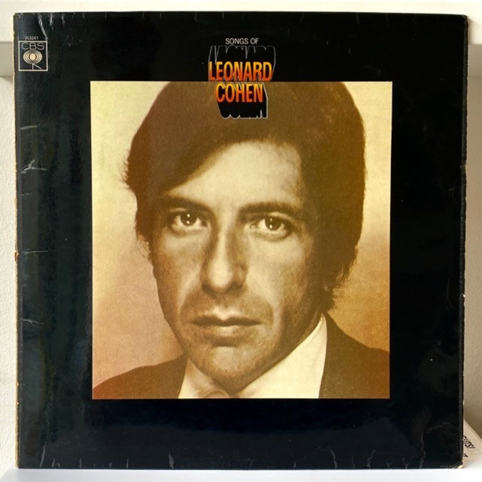 [Nick's Disk Pics] Cohen, Leonard: Songs Of... (1968, UK, VG) [CBS]