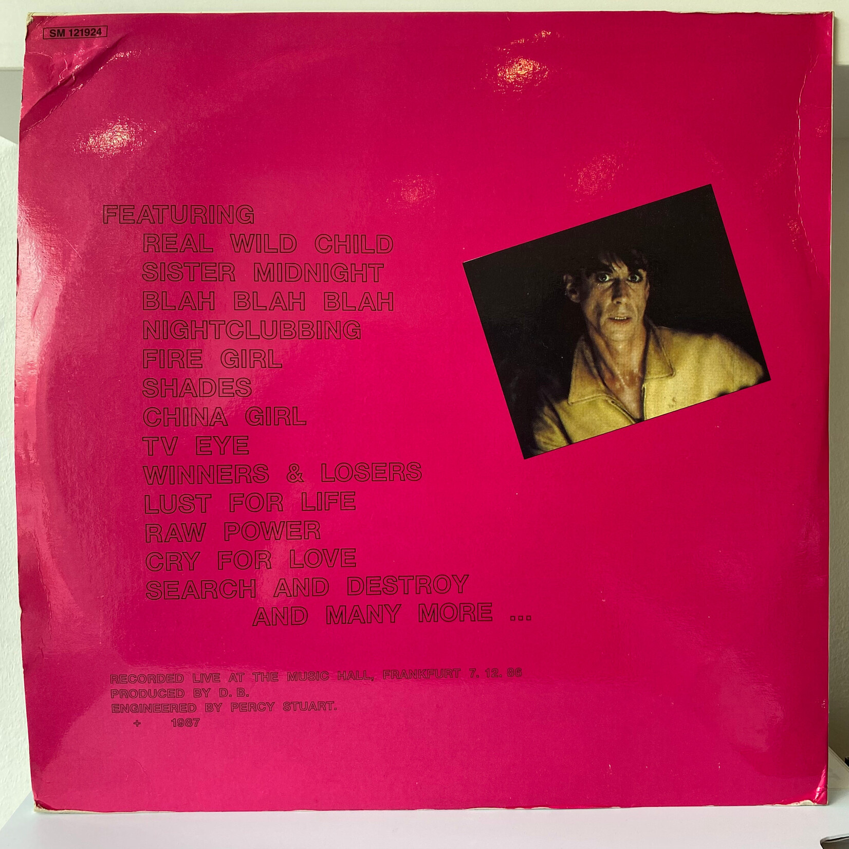 [Nick's Disk Pics] Pop, Iggy: A Real Wild Child (1987, USA, VG+) [SEPTEMBER SONGS]