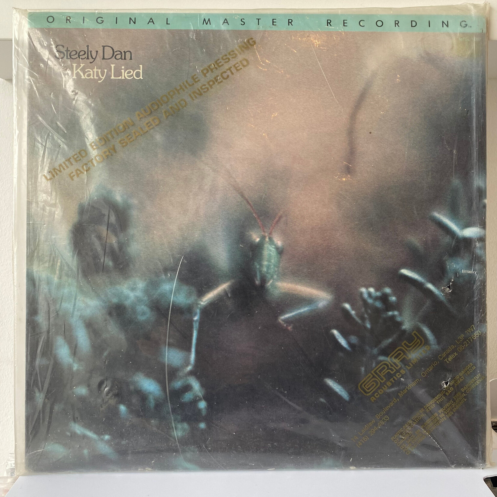 [Nick's Disk Pics] Steely Dan: Katy Lied (1978, USA, Audiophile, Sealed) [MOBILE FIDELITY]