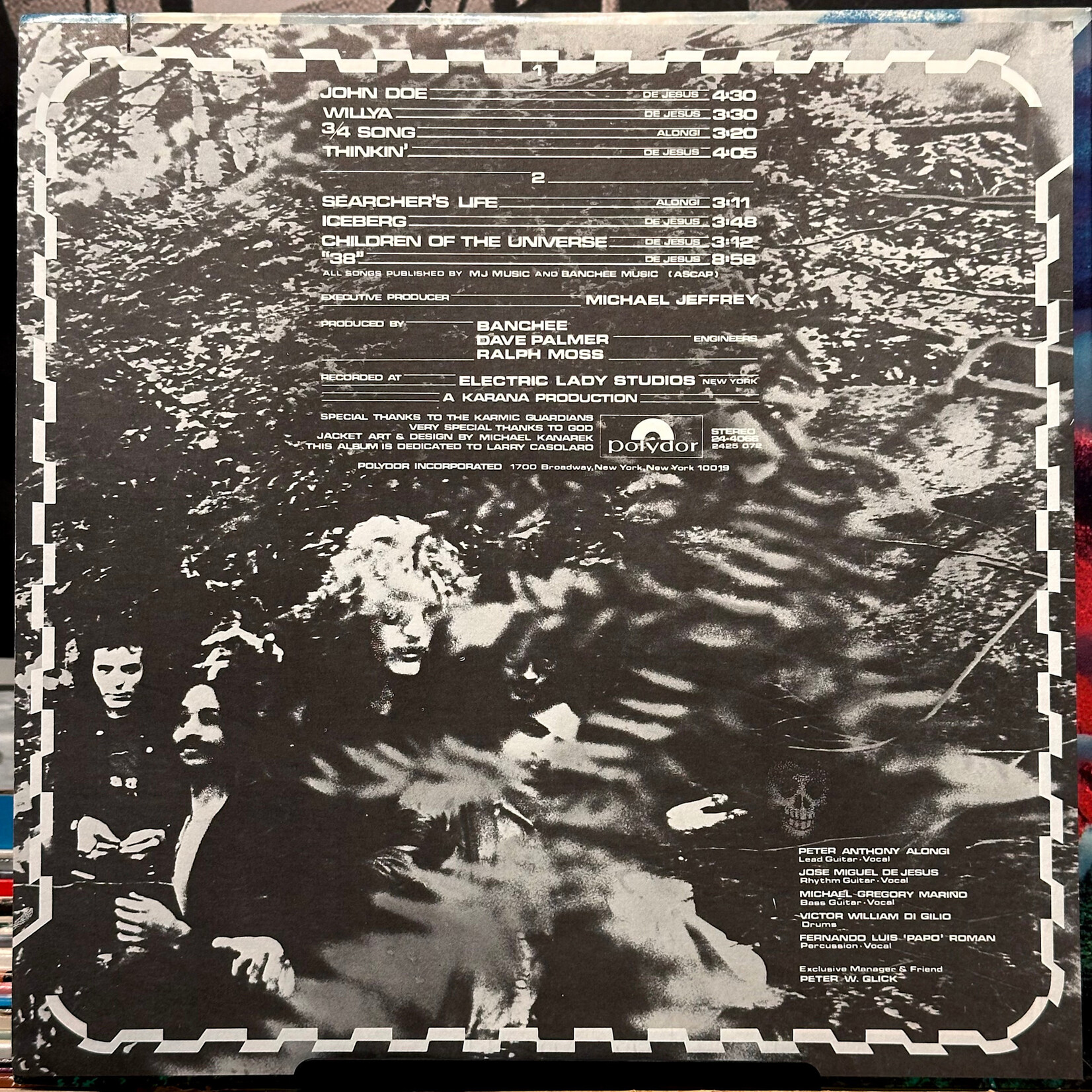 [Nick's Disk Pics] Banchee: Thinkin' (1971, USA, VG+) [POLYDOR]
