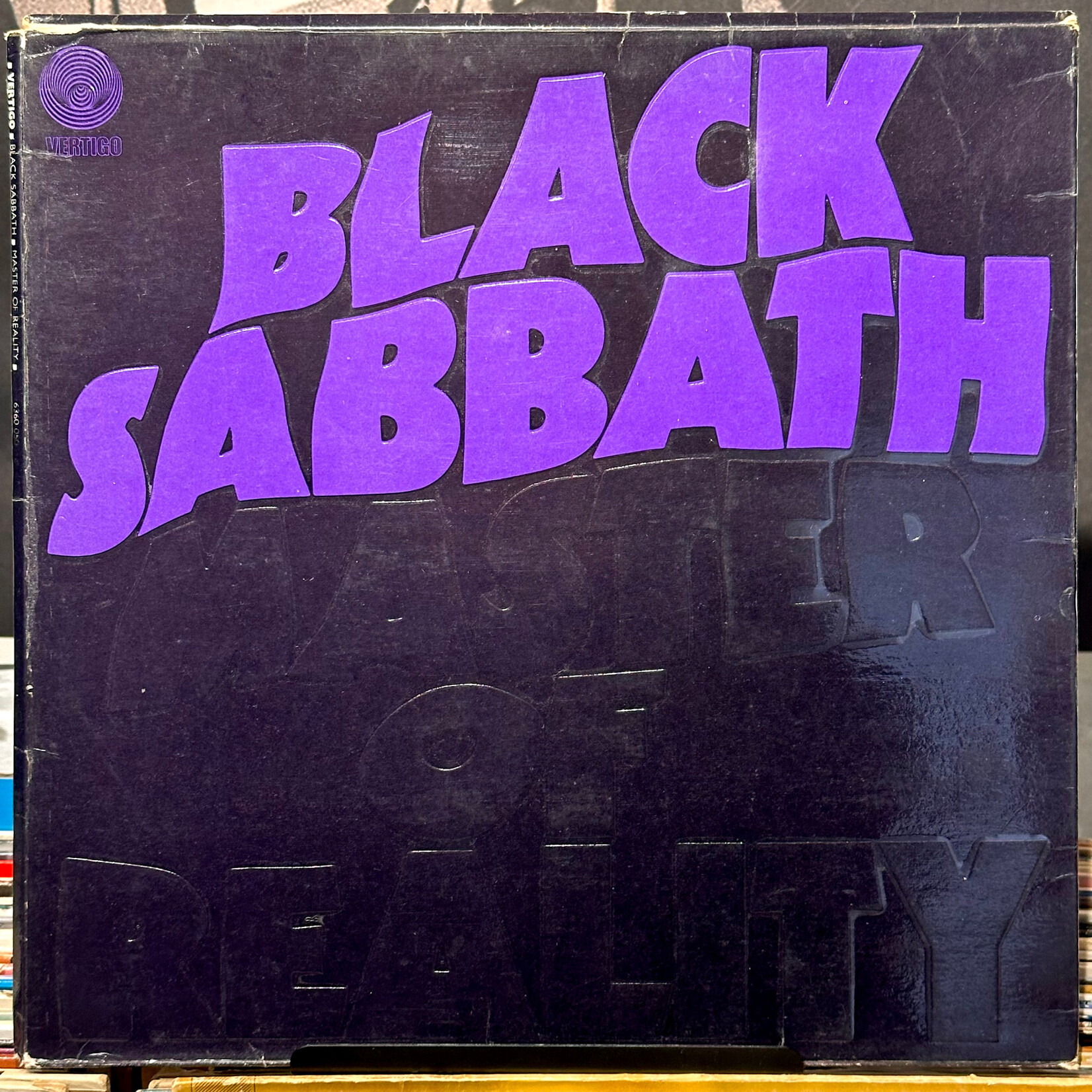 [Nick's Disk Pics] Black Sabbath: Master of Reality (1971, UK, VG)[VERTIGO]