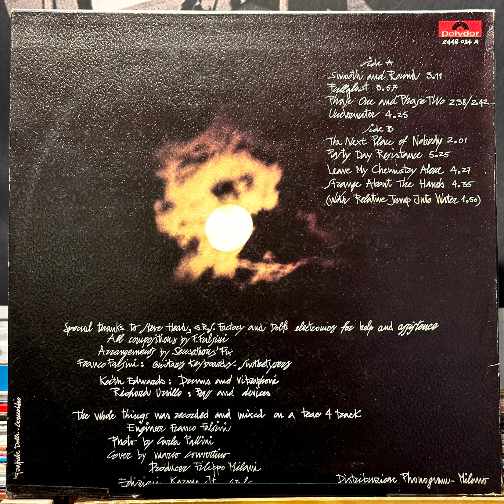 [Nick's Disk Pics] Sensations' Fix: Portable Madness (1970, Italy, VG+)[POLYDOR]