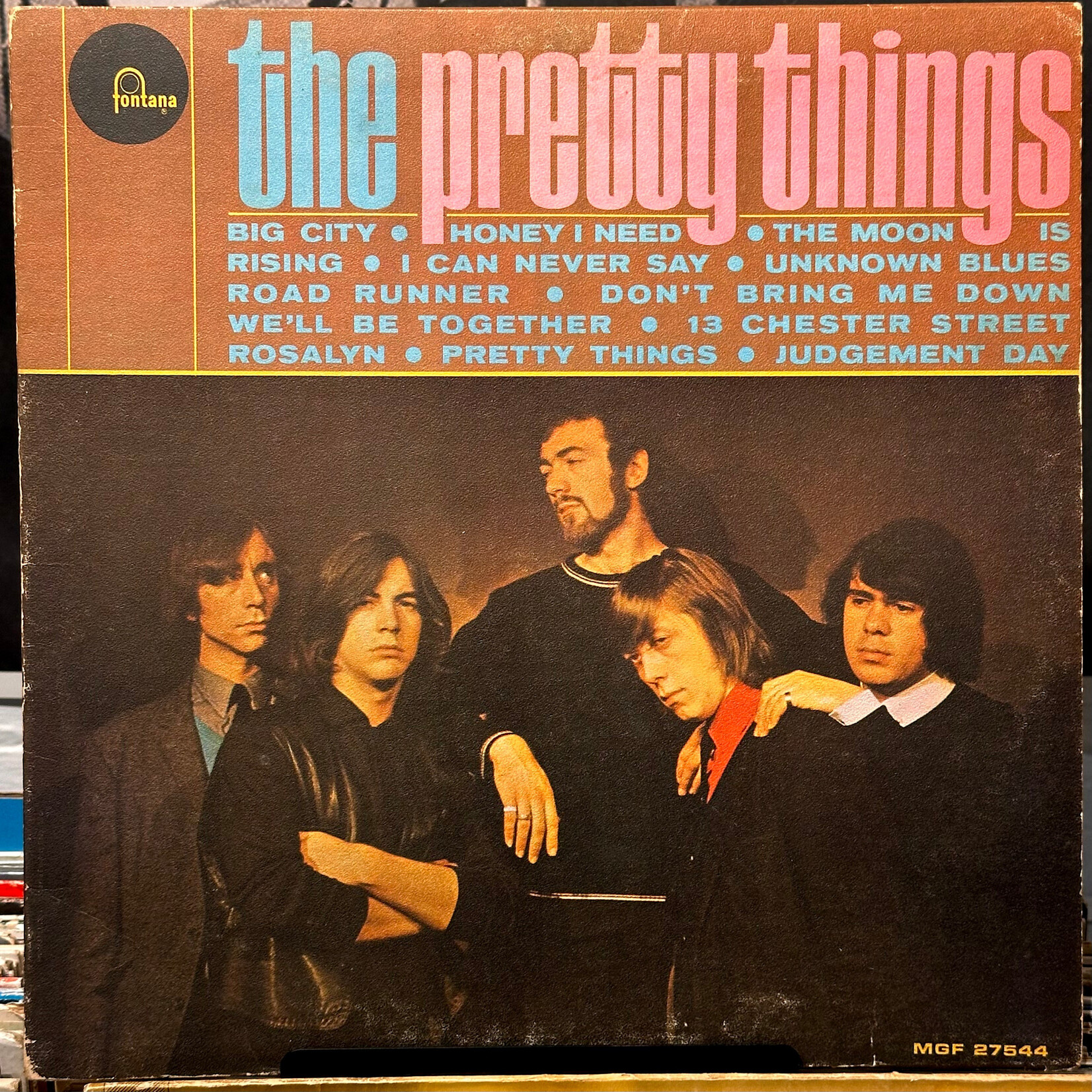 [Nick's Disk Pics] Pretty Things: self-titled (1965, Canada, VG)[FONTANA]
