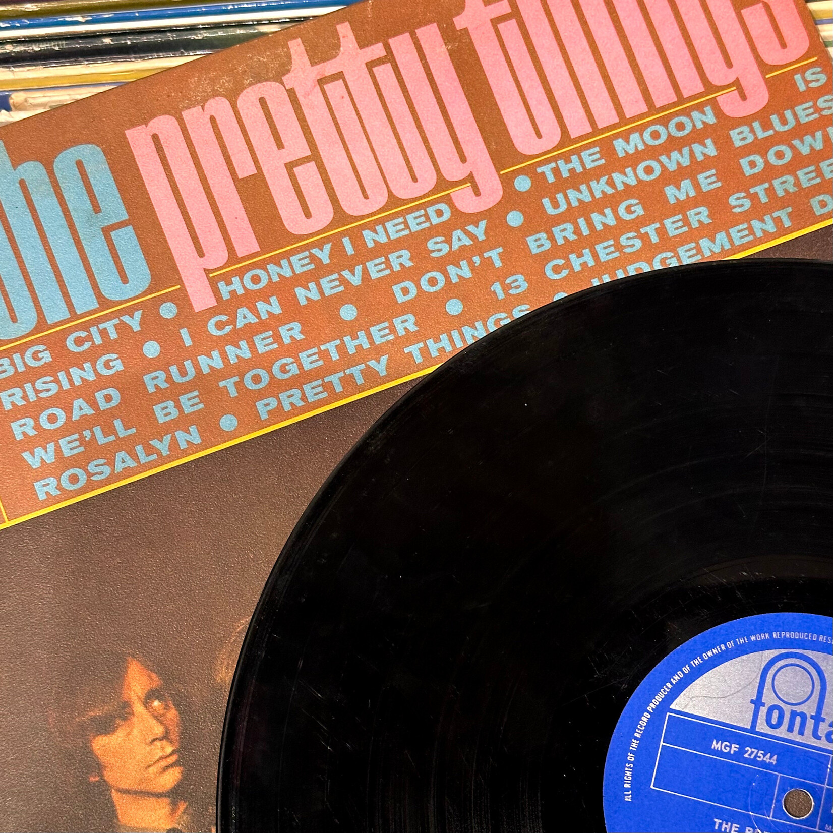 [Nick's Disk Pics] Pretty Things: self-titled (1965, Canada, VG)[FONTANA]