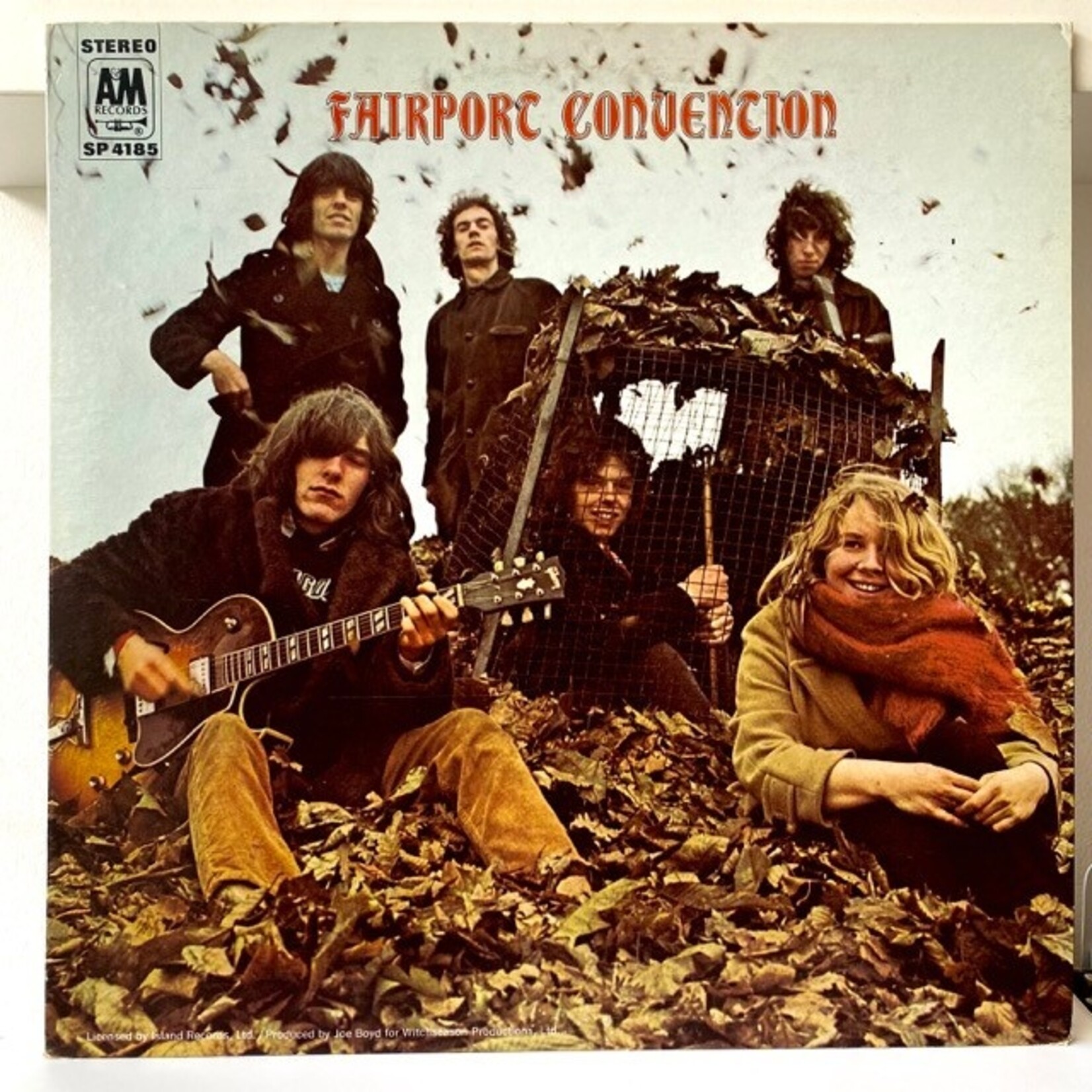 [Nick's Disk Pics] Fairport Convention: self-titled (1969, USA, VG+)[AM]
