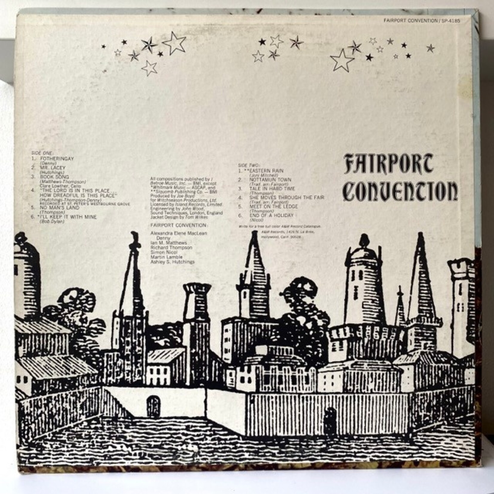 [Nick's Disk Pics] Fairport Convention: self-titled (1969, USA, VG+)[AM]