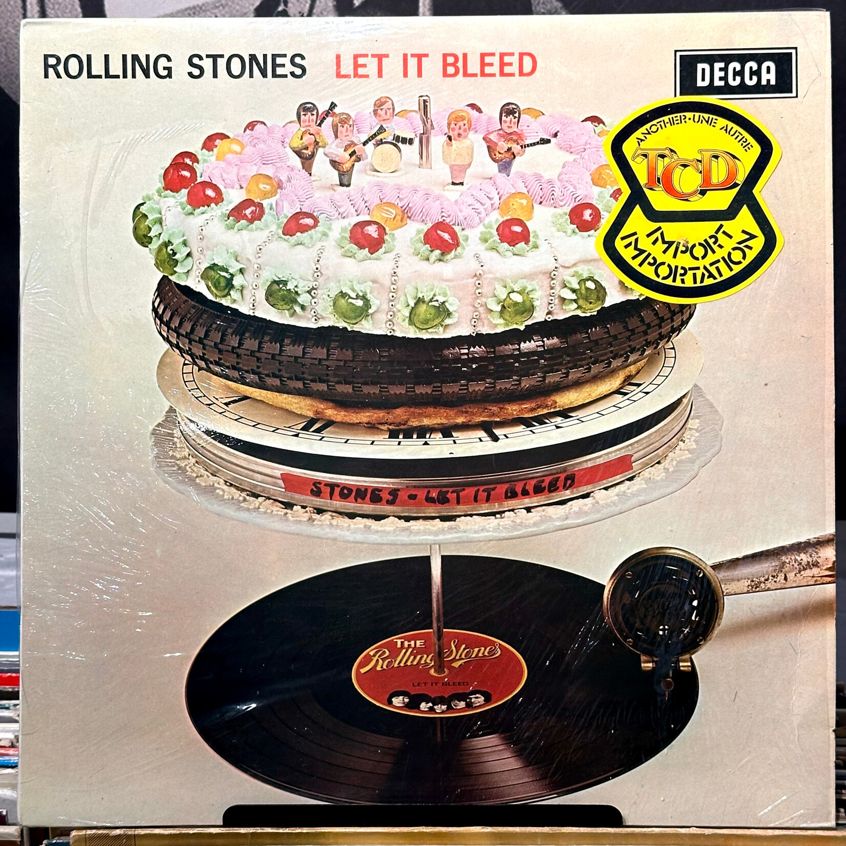 [Nick's Disk Pics] Rolling Stones: Let it Bleed (1970, UK, Ex)[DECCA]