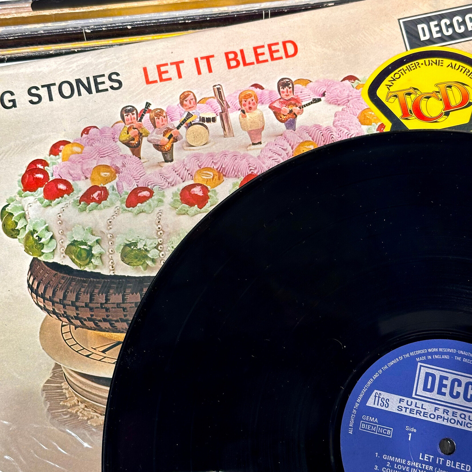 [Nick's Disk Pics] Rolling Stones: Let it Bleed (1970, UK, Ex)[DECCA]