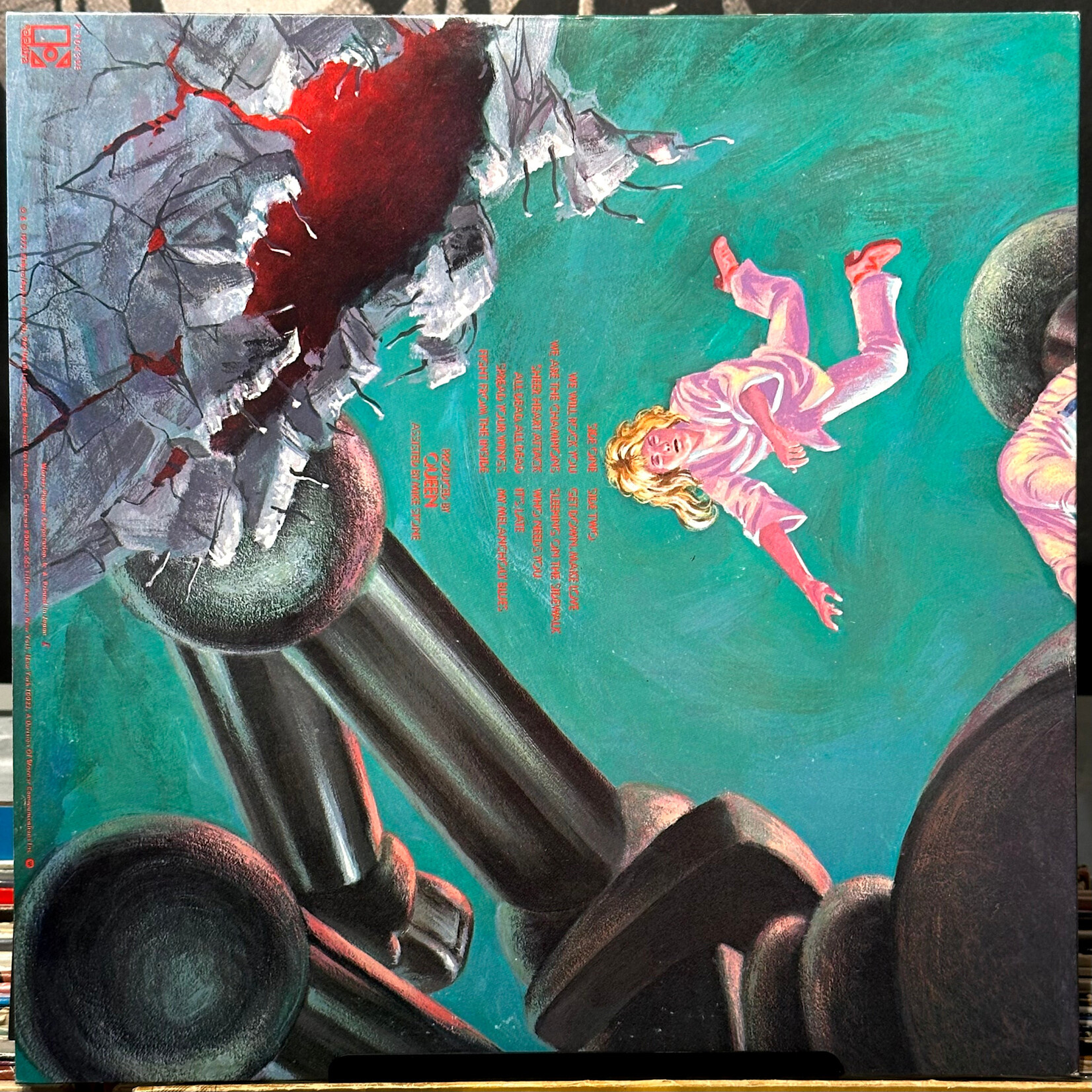 [Nick's Disk Pics] Queen: News of The New World (1977, Japan, Ex)[ELEKTRA]