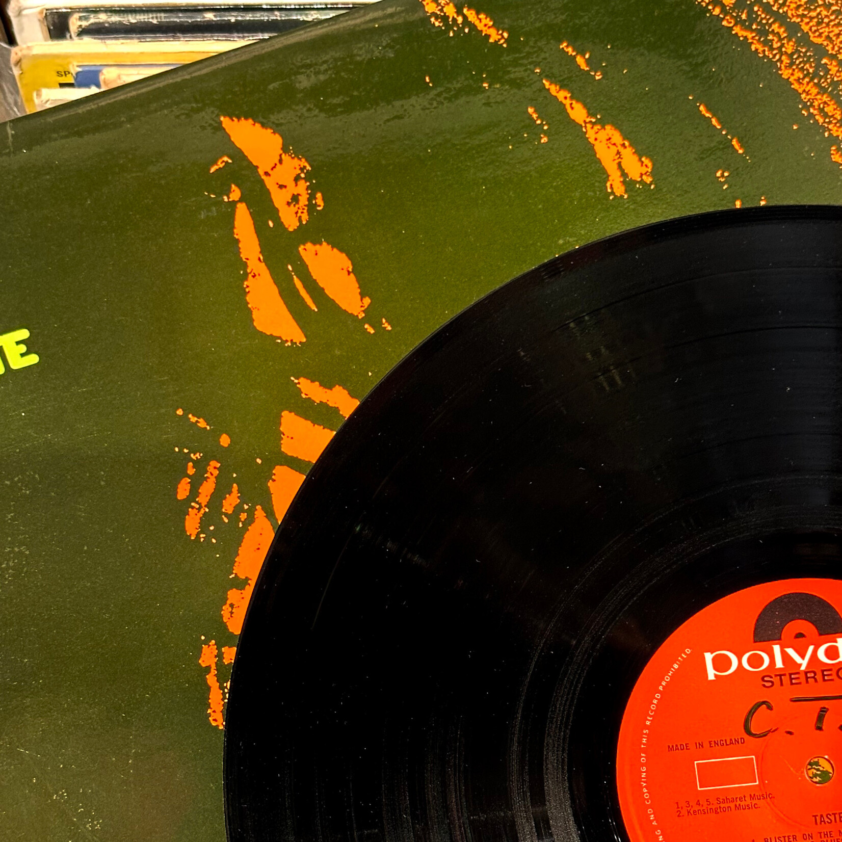 [Nick's Disk Pics] Taste (Rory Gallagher): self-titled (1969, UK, VG+) [POLYDOR]