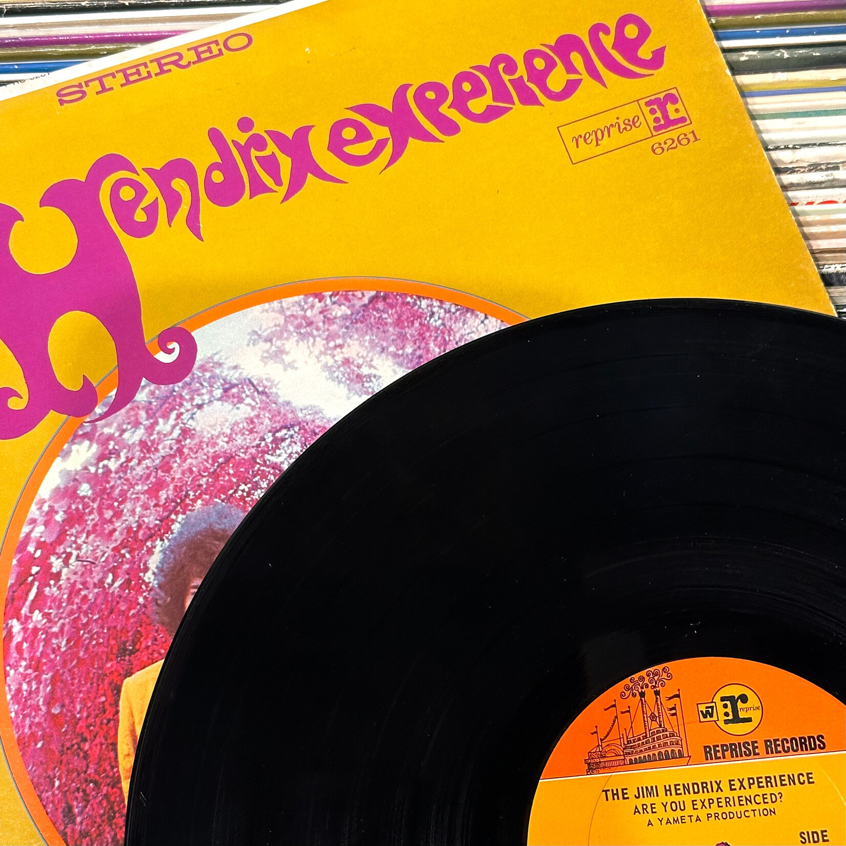 [Nick's Disk Pics] Hendrix, Jimi(Experience): Are You Experienced? (1968, USA, VG+)[REPRISE]
