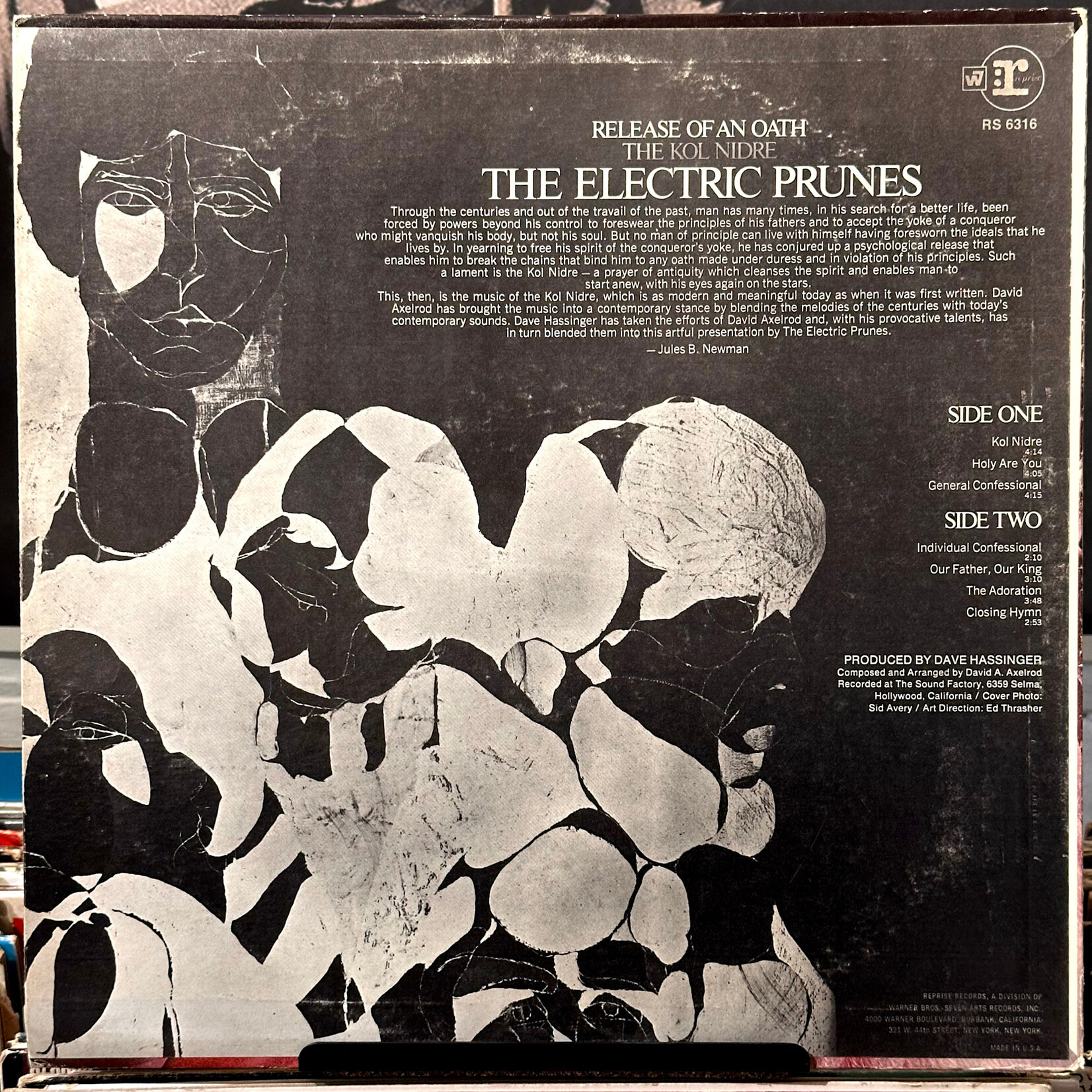 [Nick's Disk Pics] Electric Prunes: Release Of An Oath (1968, USA, VG+) [REPRISE]