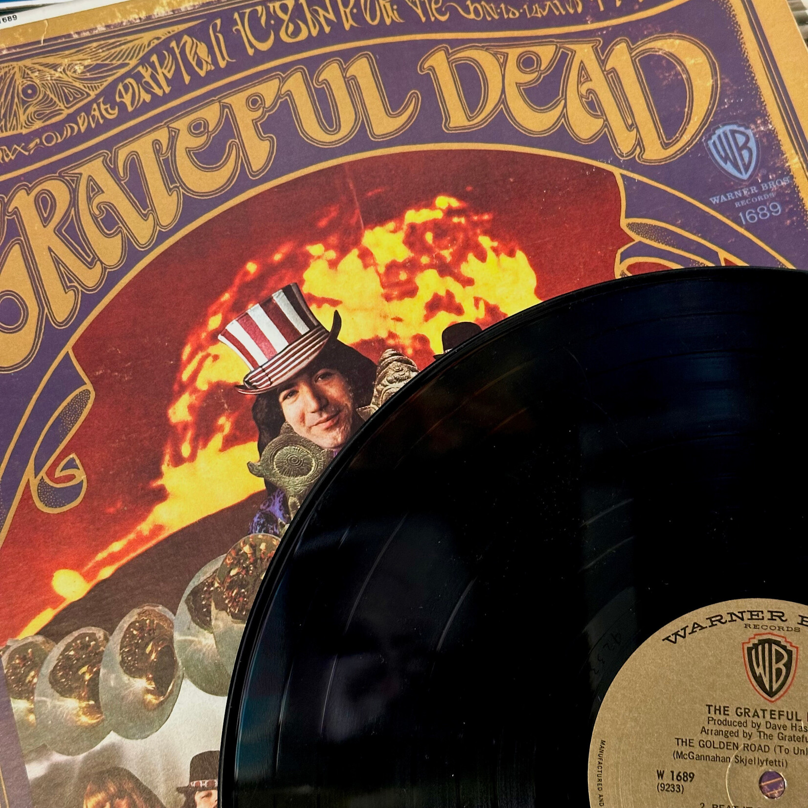 [Nick's Disk Pics] Grateful Dead: self-titled (1970, Canada, VG+) [WARNER]