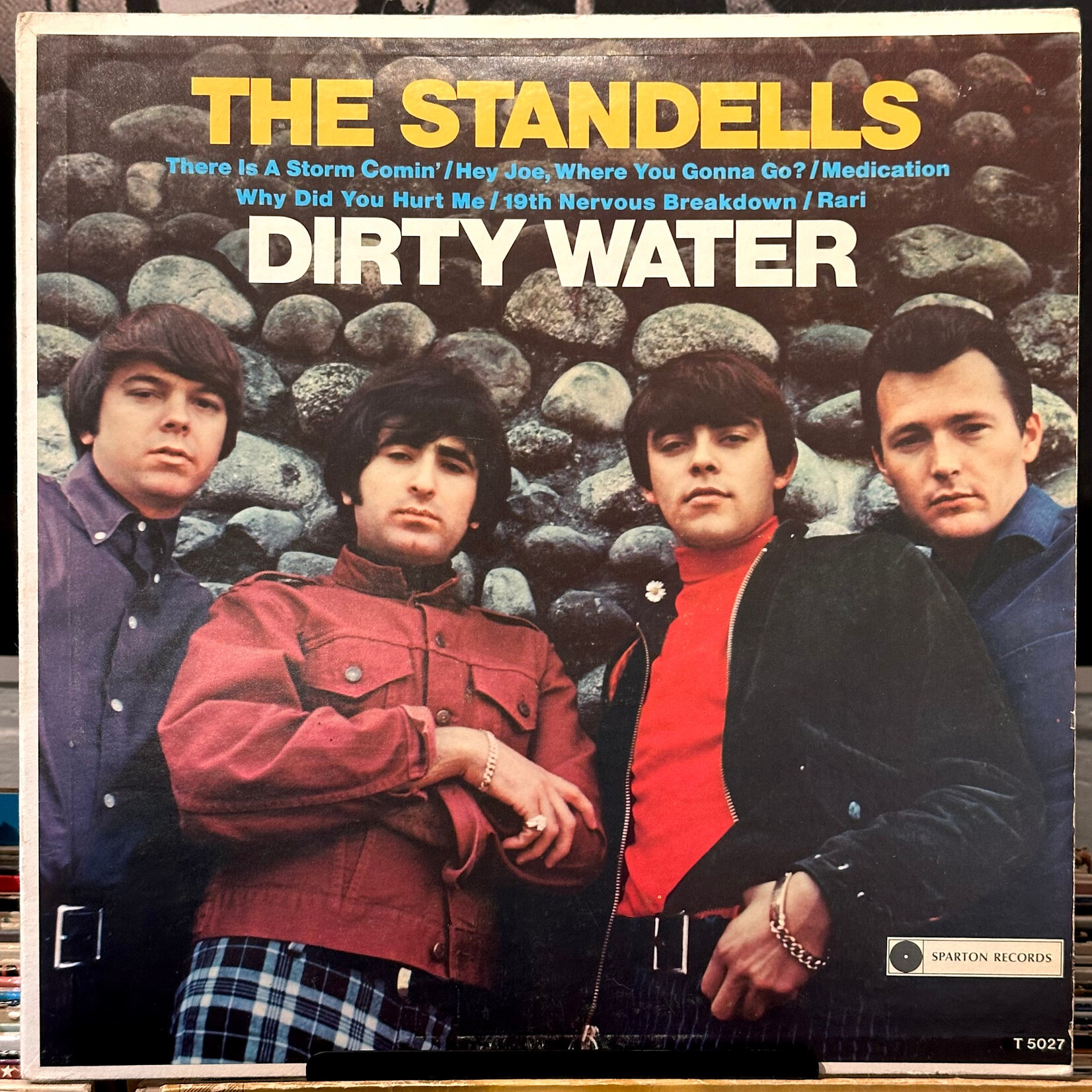[Nick's Disk Pics] Standels: Dirty Water (1966, Canada, VG) [SPARTON]