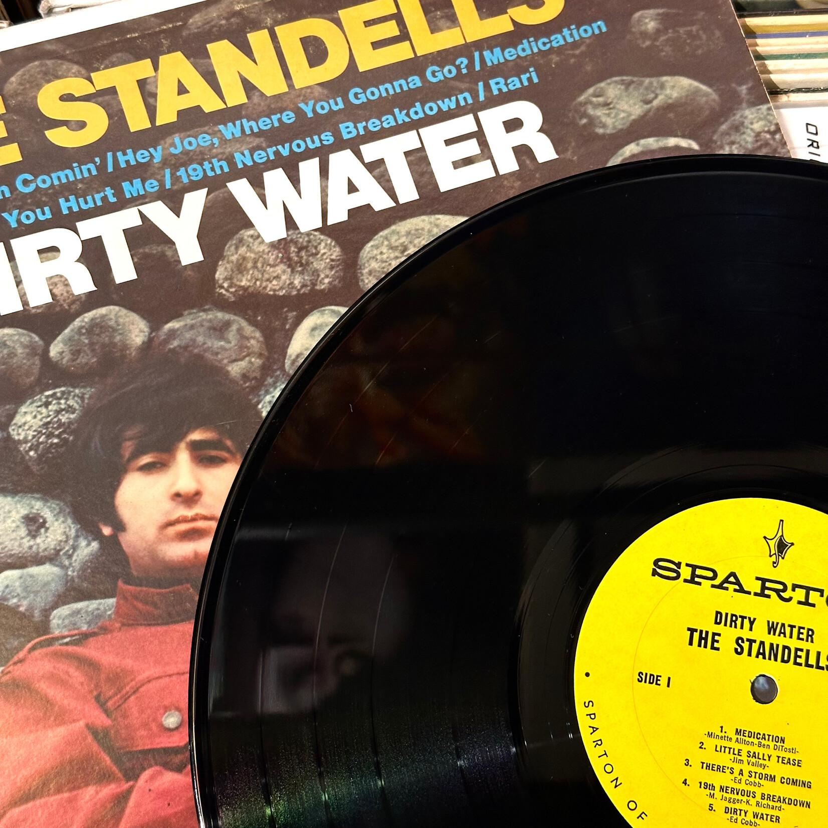 [Nick's Disk Pics] Standels: Dirty Water (1966, Canada, VG) [SPARTON]