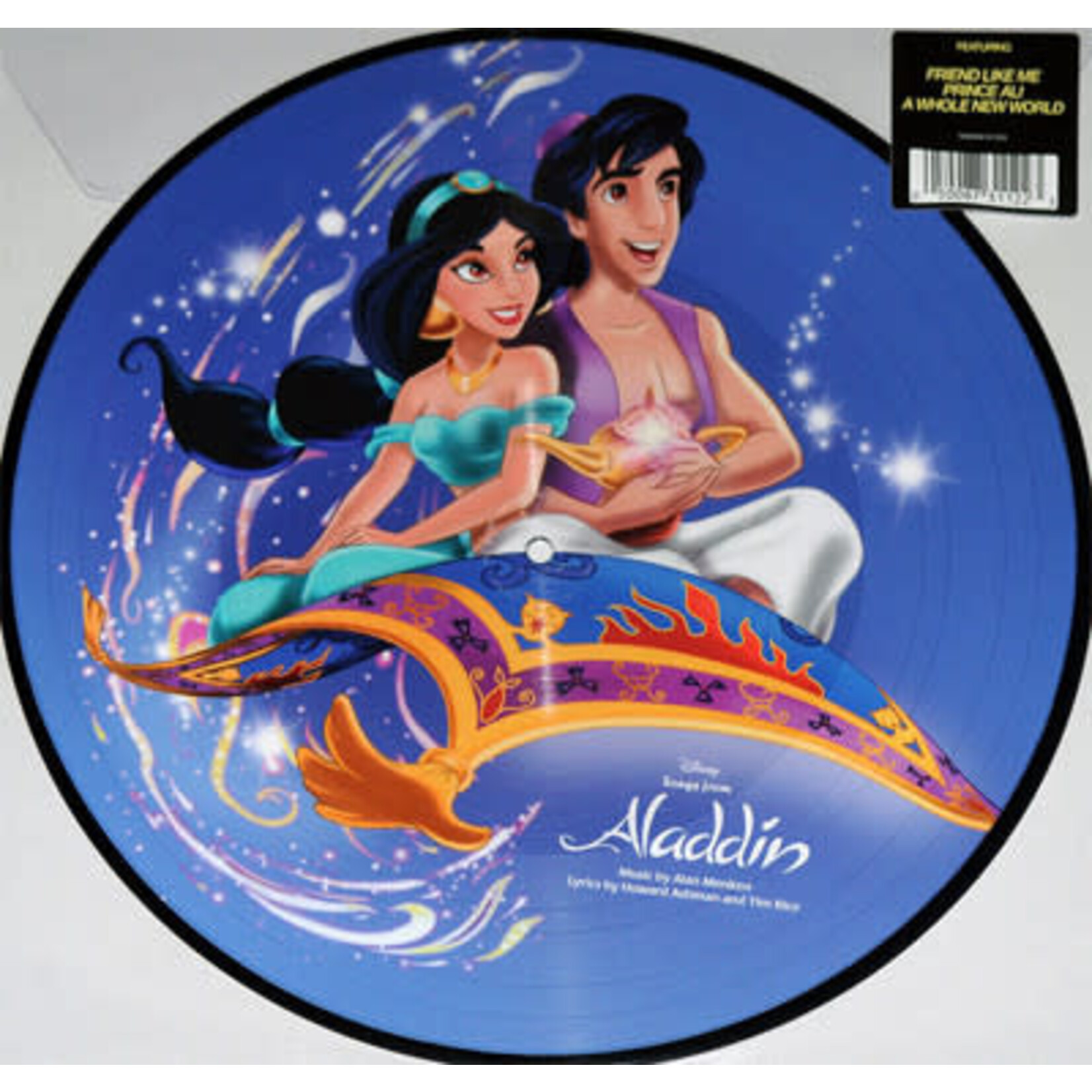 Various Artists: Disney Aladdin (picture disc) [DISNEY CASS./C.D.]