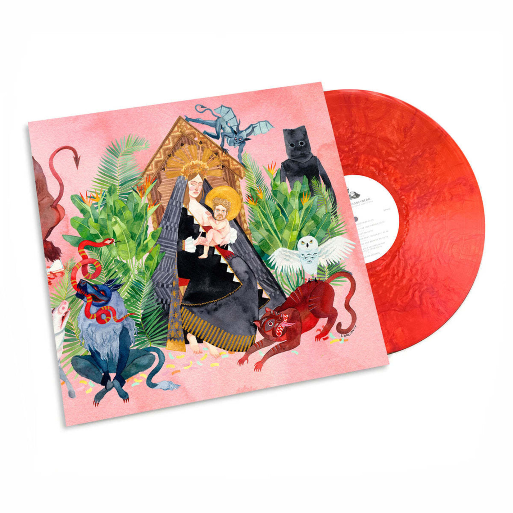 [New Vinyl] Father John Misty: I Love You, Honeybear (LOSER edition-pearlescent red vinyl) [SUB POP]