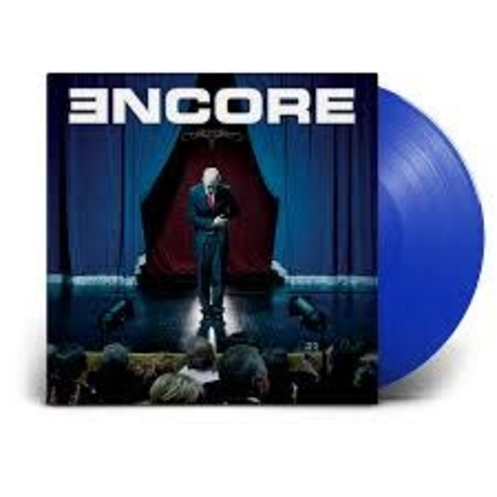 [New Vinyl] Eminem: Encore (2LP/20th-anniversary royal-blue vinyl edition) [INTERSCOPE]