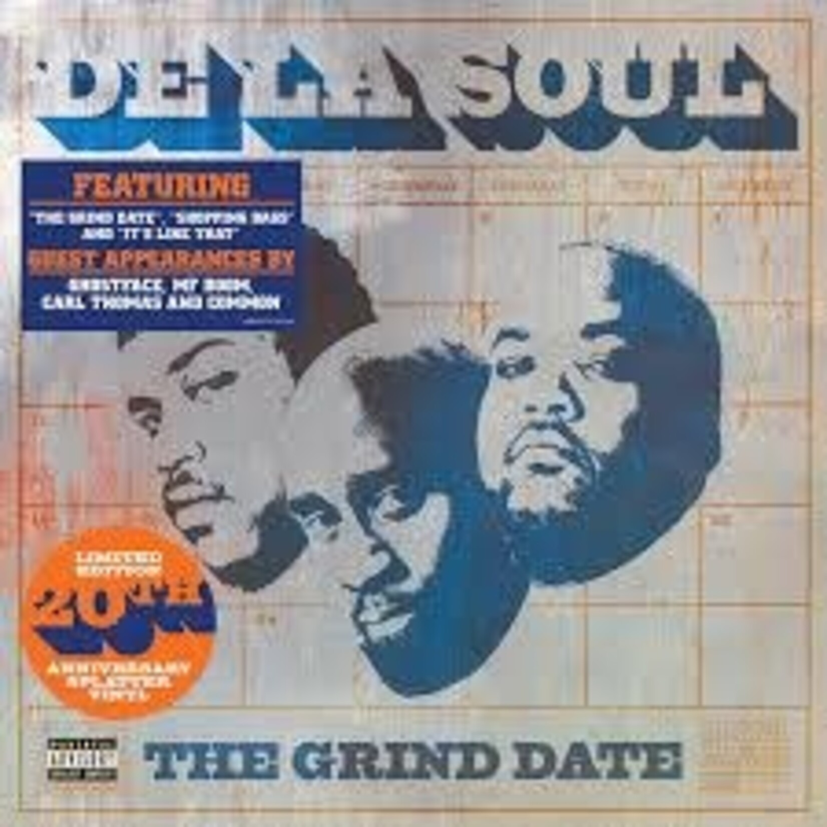 [New Vinyl] De La Soul: The Grind Date (2LP/20th-anniversary edition) [BMG]