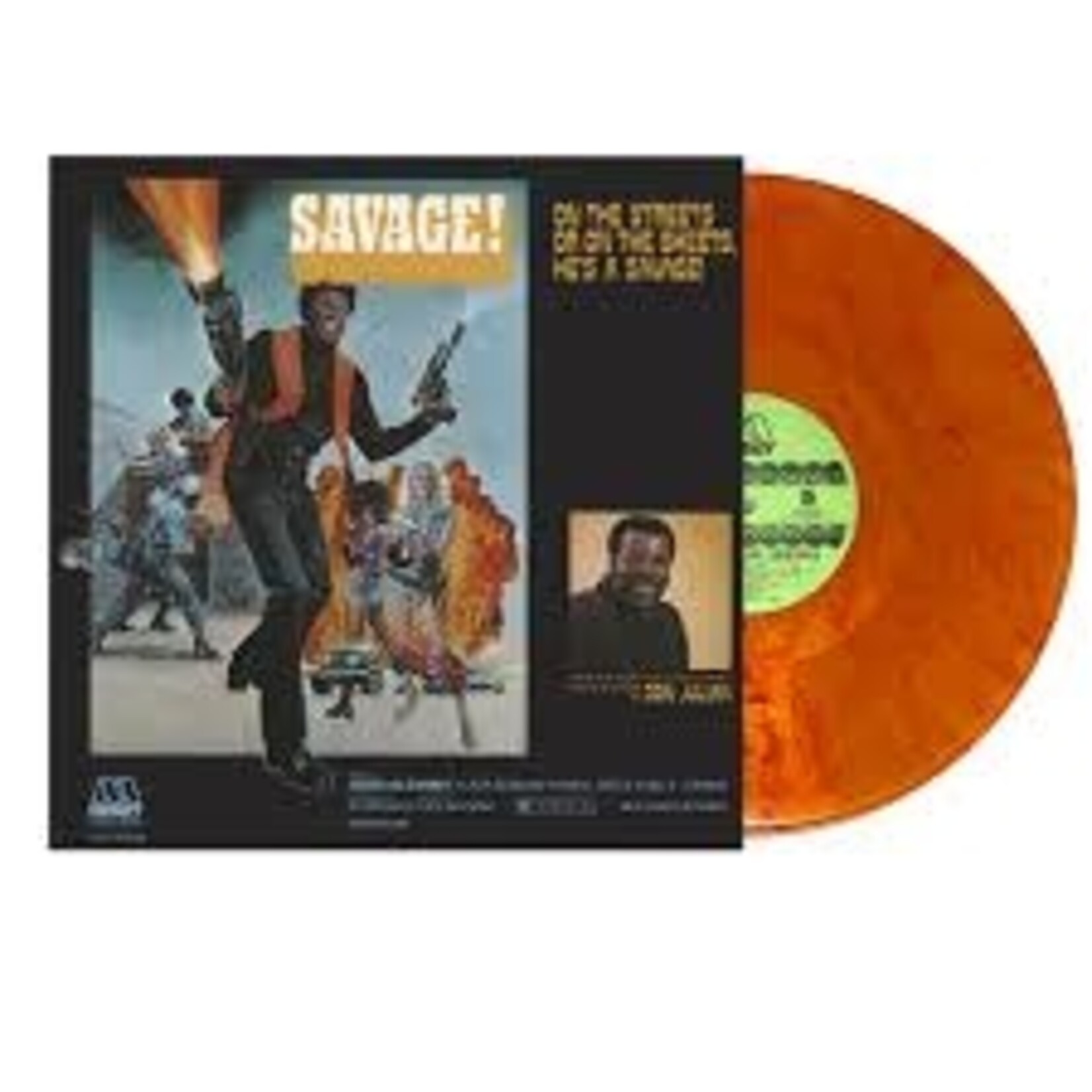 [New Vinyl] Julian, Don: Savage! Super Soul Soundtrack (blood orange vinyl) [REAL GONE MUSIC]