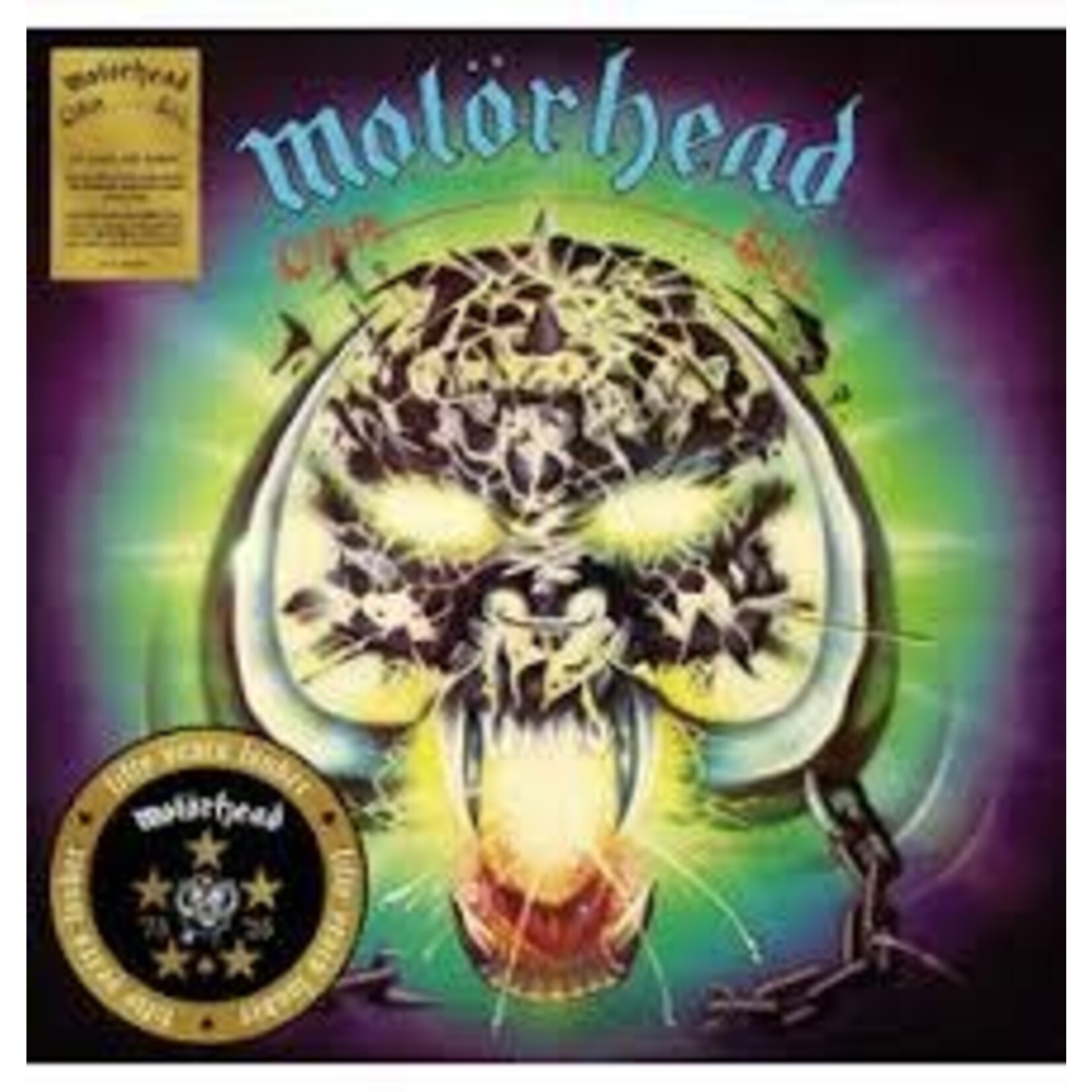 [New] Motorhead: Overkill (half-speed remaster/turquoise, blue &green vinyl) BMG]