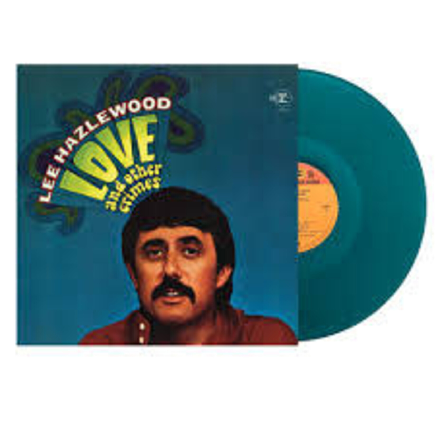 [New Vinyl] Hazlewood, Lee: Love And Other Crimes (sea blue vinyl) [REAL GONE MUSIC]