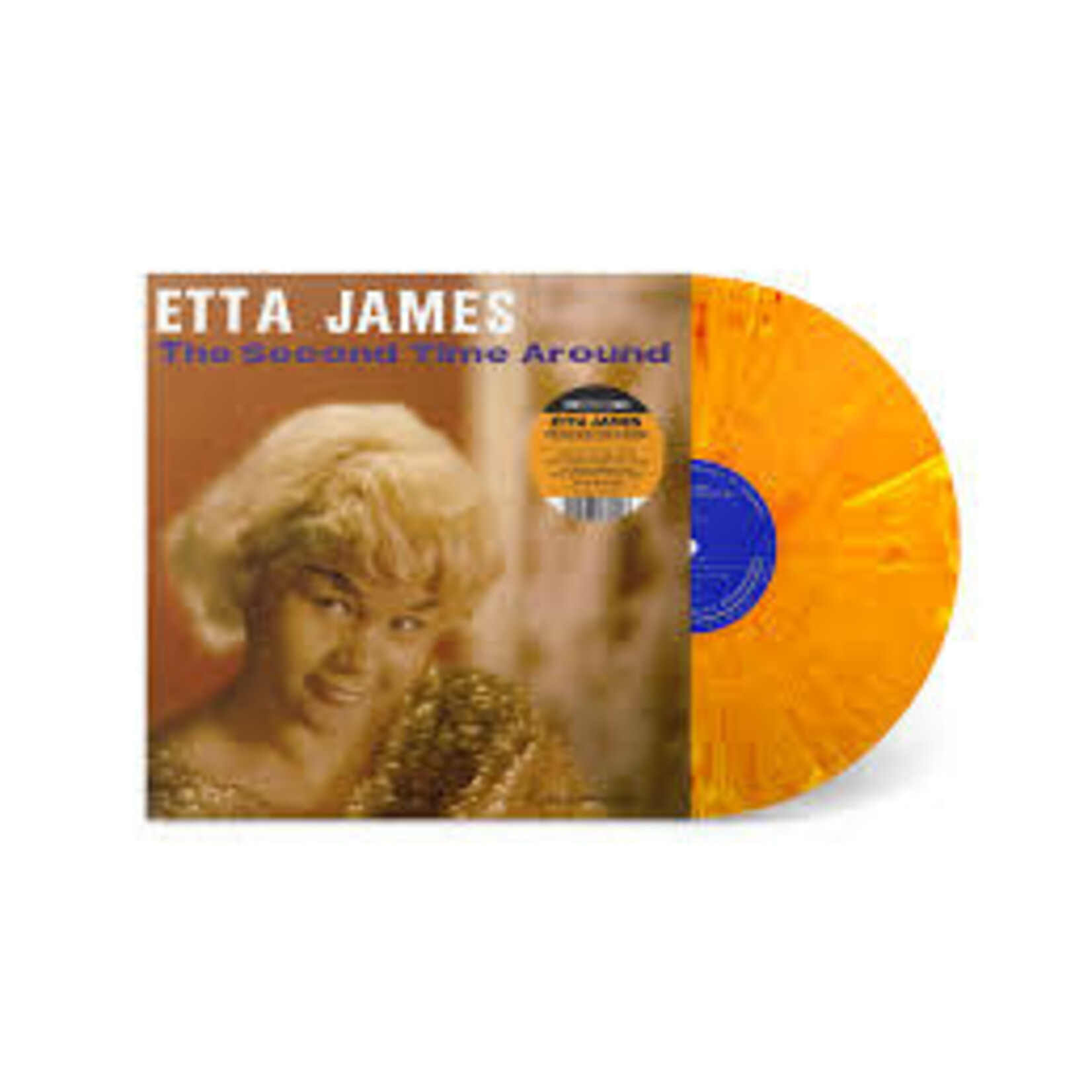 [New] James, Etta: The Second Time Around (orange marbled vinyl) [JACKPOT]