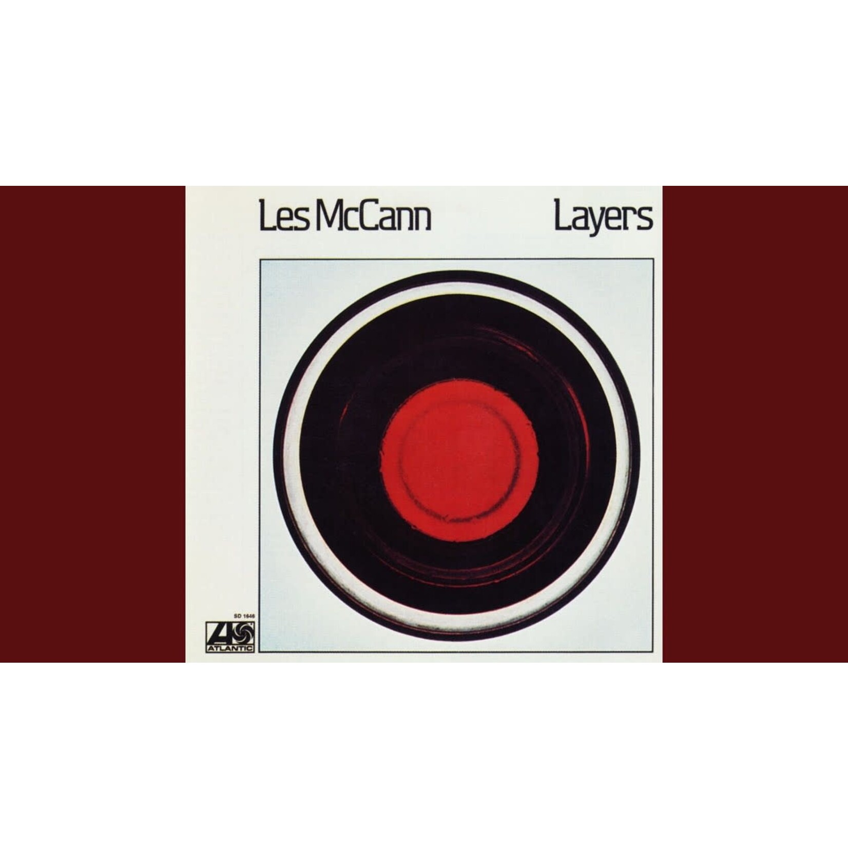 [New Vinyl] McCann, Les: Layers (red smoke vinyl) [GET ON DOWN]