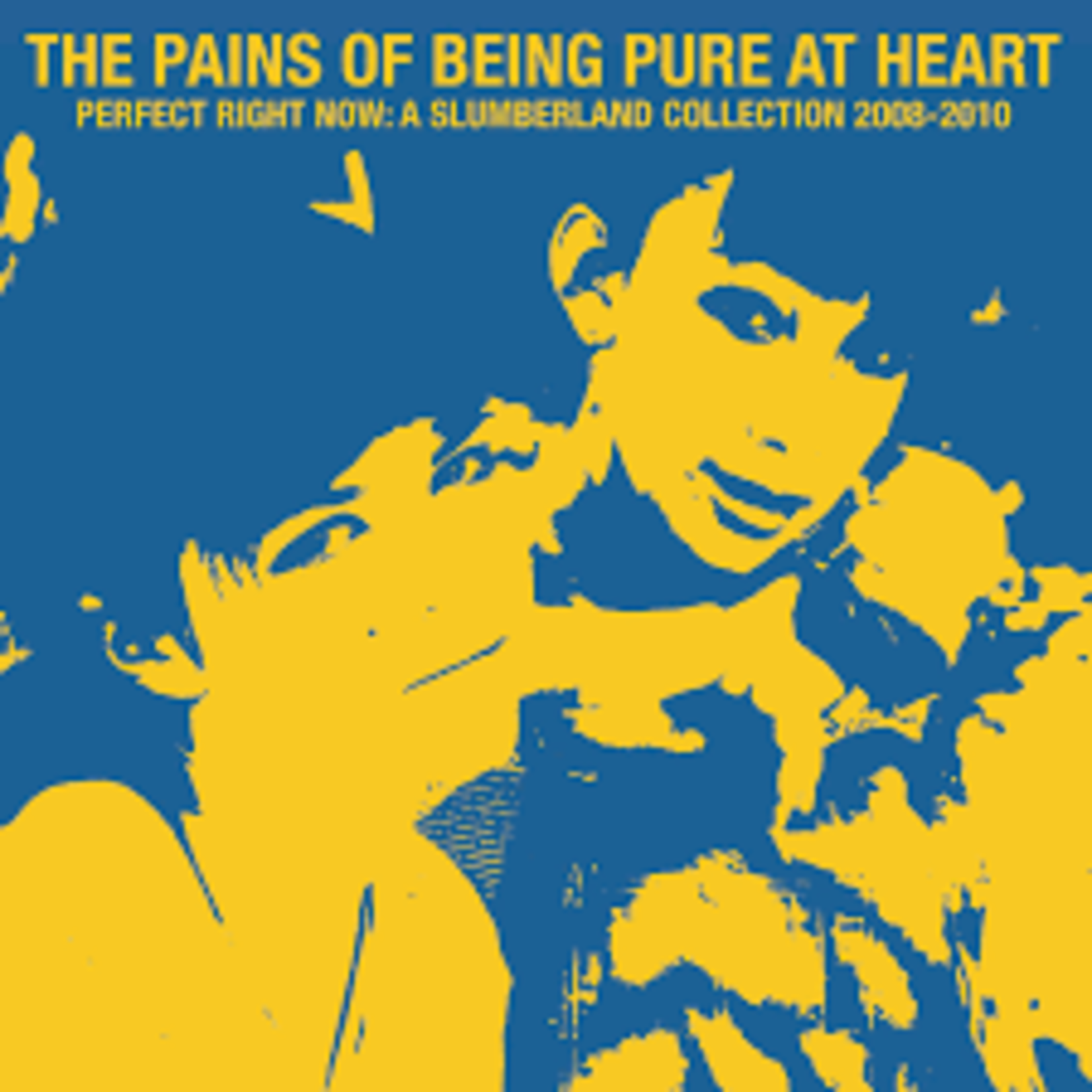 [New Vinyl] Pains Of Being Pure At Heart: Perfect Right Now - A Slumberland Collection 2008-2010 (milky clear w/ blue & yellow splatter vinyl) [SLUMBERLAND RECORDS]