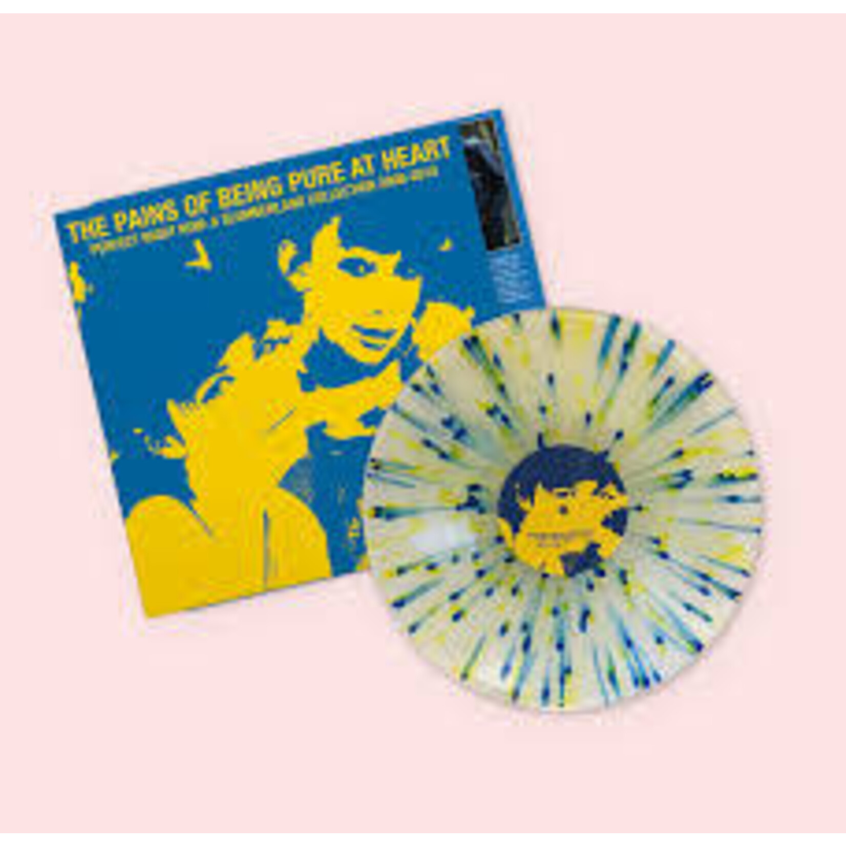 [New] Pains Of Being Pure At Heart: Perfect Right Now - A Slumberland Collection 2008-2010 (milky clear w/ blue & yellow splatter vinyl) [SLUMBERLAND RECORDS]